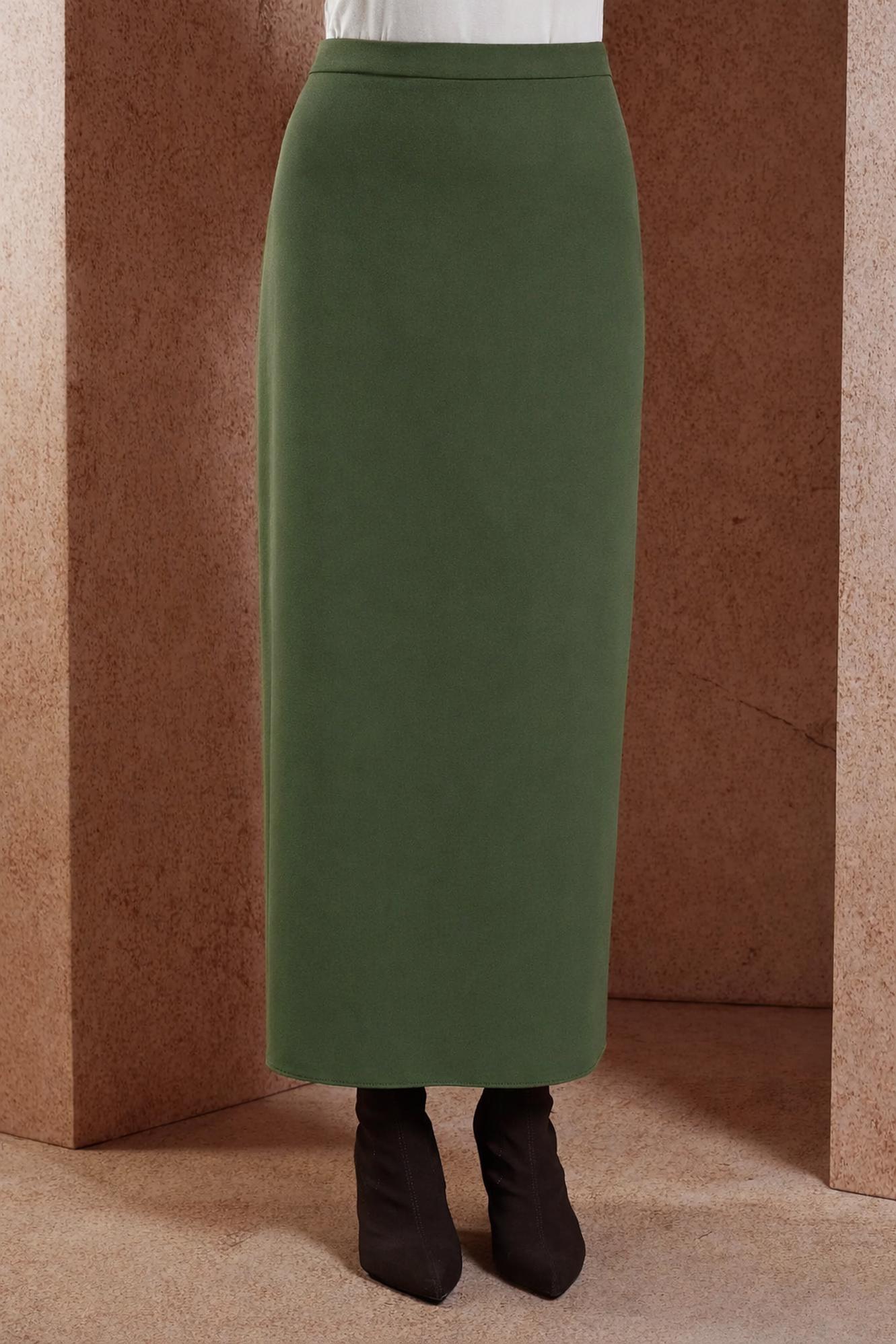 Vêtements hijab KAKI JUPE DROITE MODESTE 60613