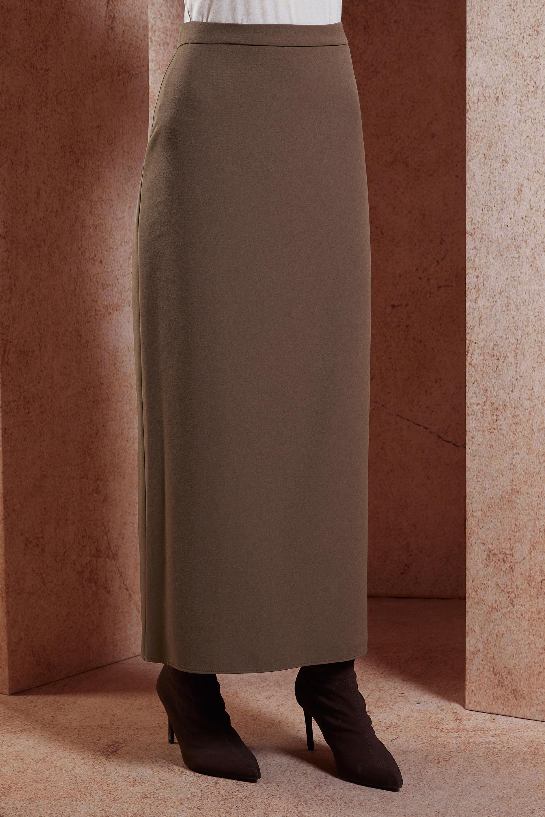 Hijab clothing MINK STRAIGHT MODEST SKIRT 60613