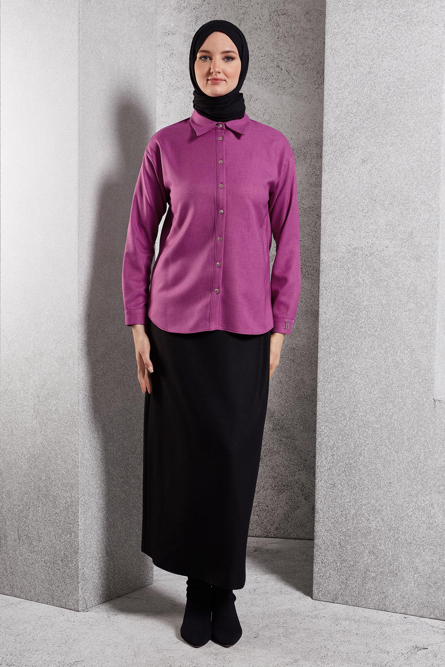 Hijab clothing BLACK LONG SKIRT 60614