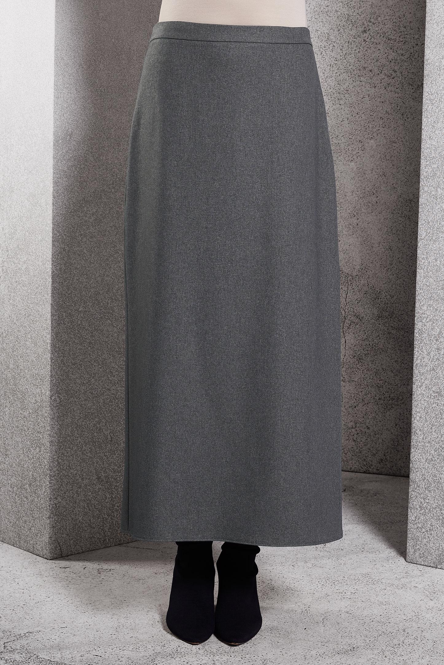 Hijab clothing GREY LONG SKIRT 60614
