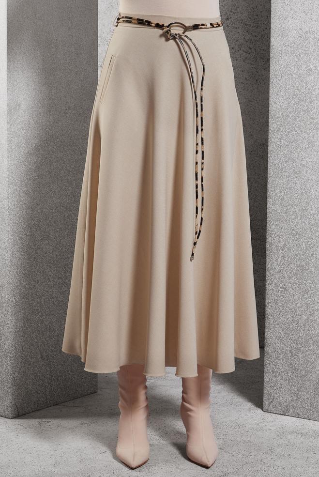 Vêtements hijab  JUPE CEINTURE 60622 - ALVİNA