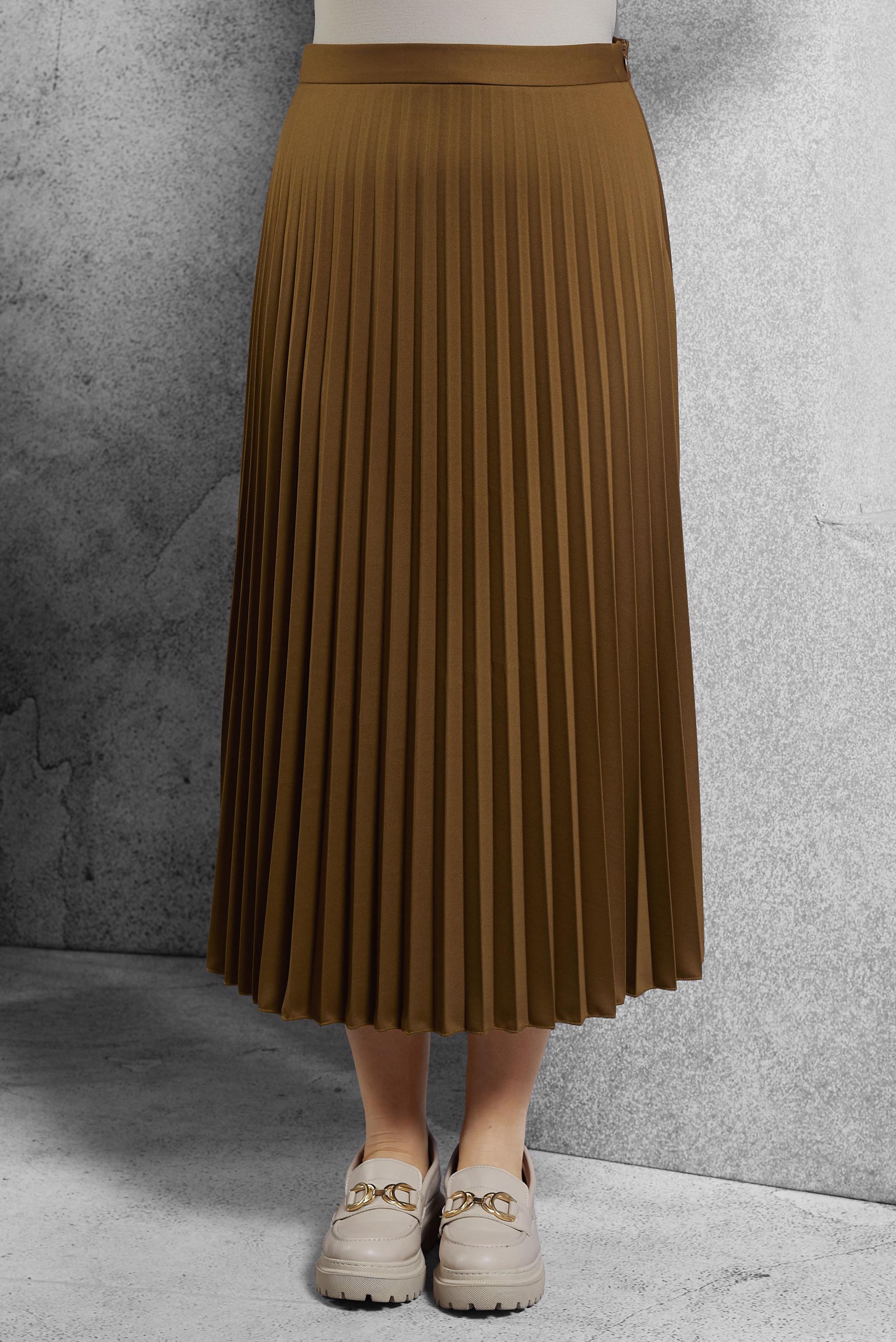 Hijab clothing YELLOW PLEATED SKIRT 60625