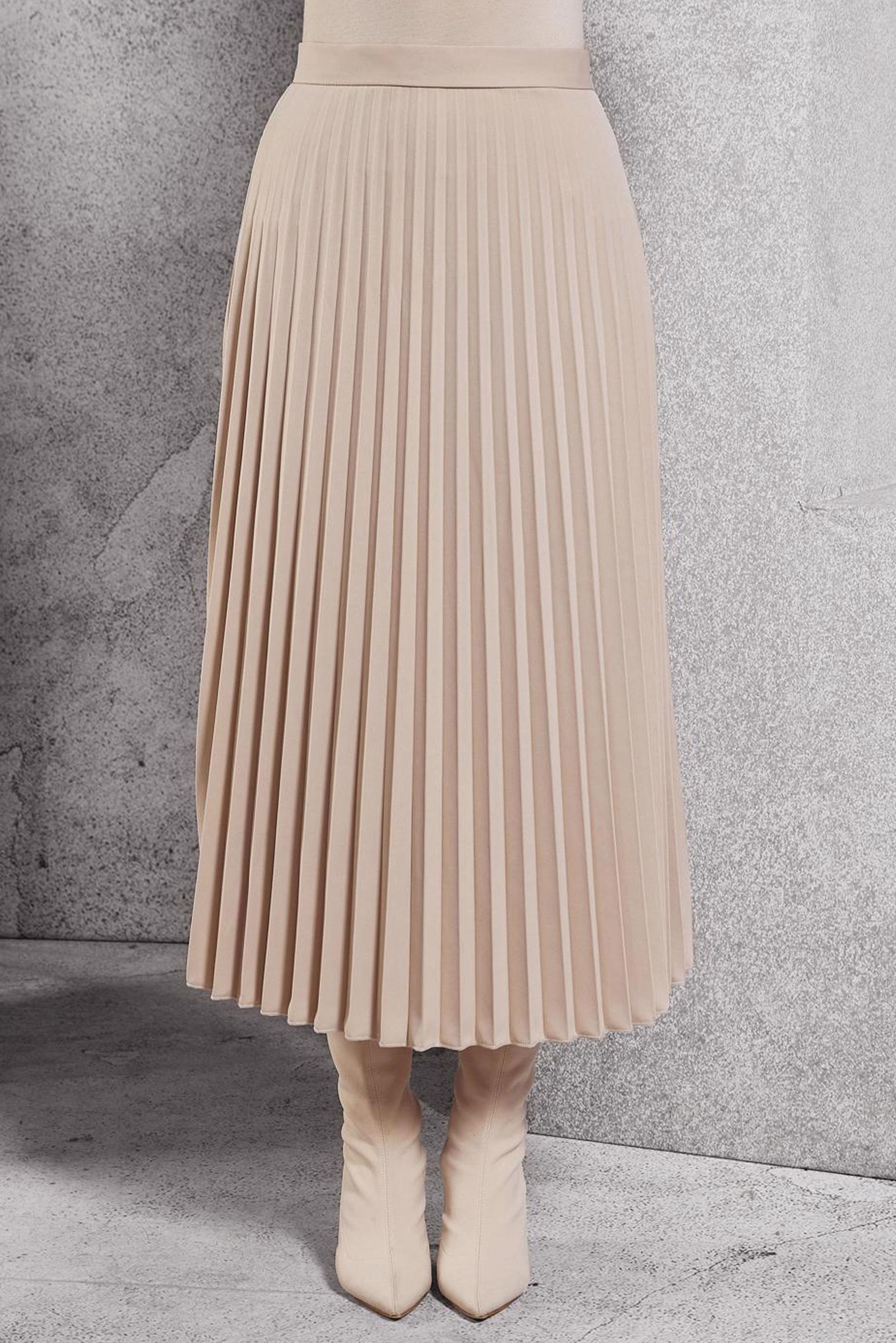 Vêtements hijab ÉCRUE JUPE PLISSÉE 60625