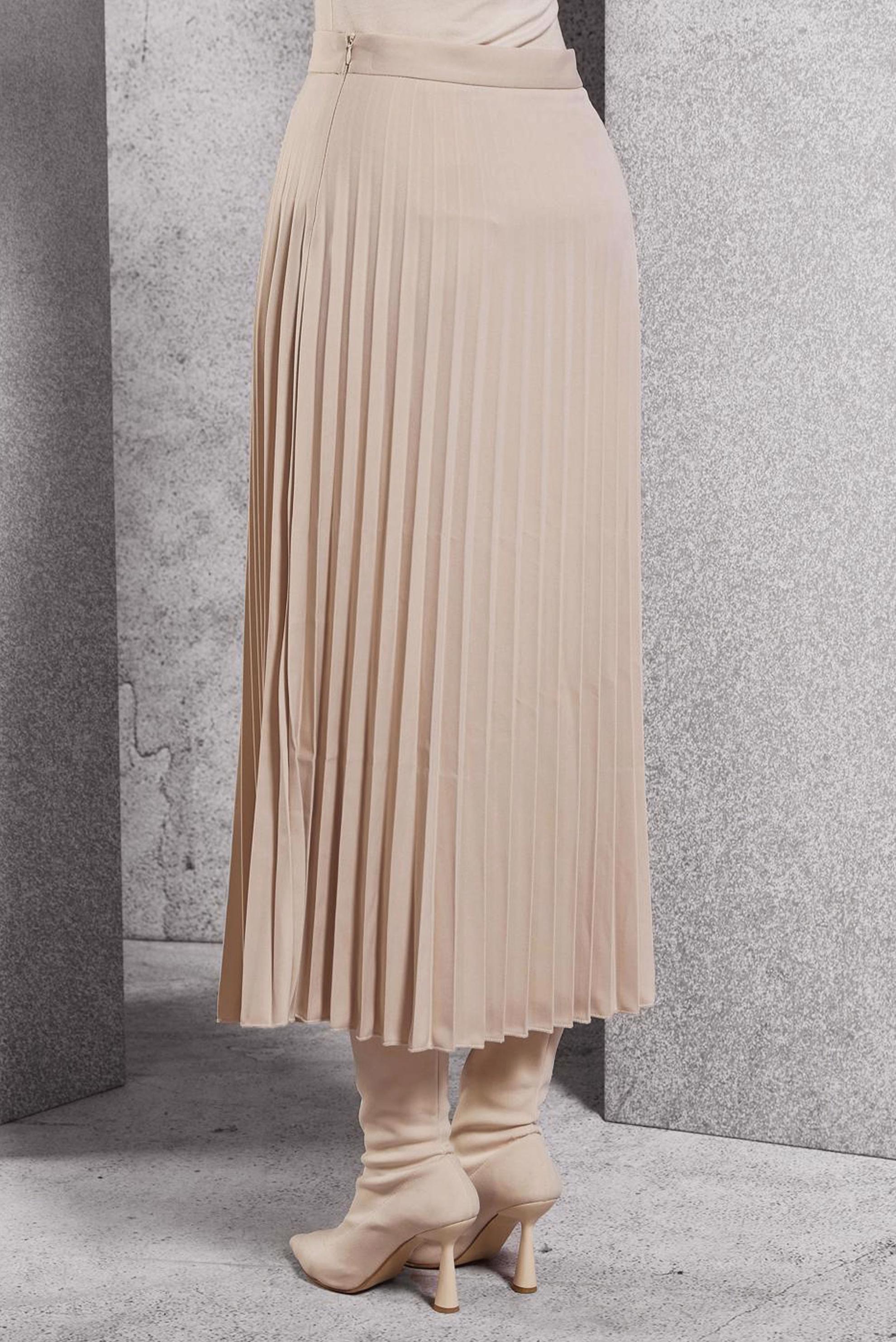 Vêtements hijab ÉCRUE JUPE PLISSÉE 60625