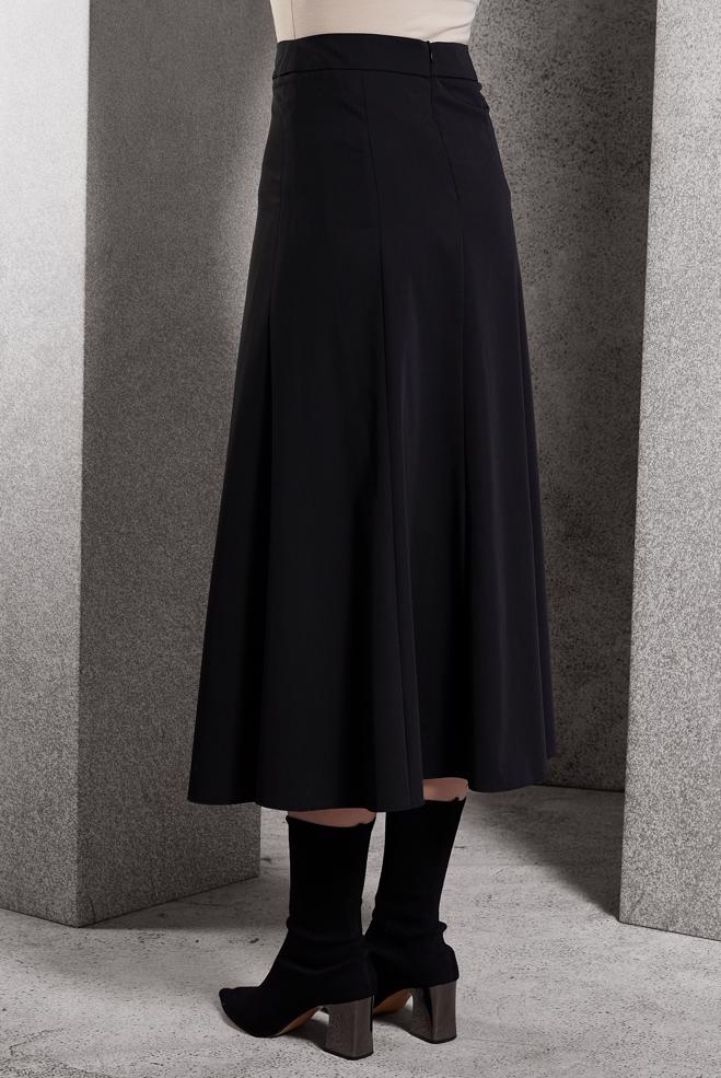 Tesettür giyim SİYAH ÇAN ETEK 60626 - ALVİNA