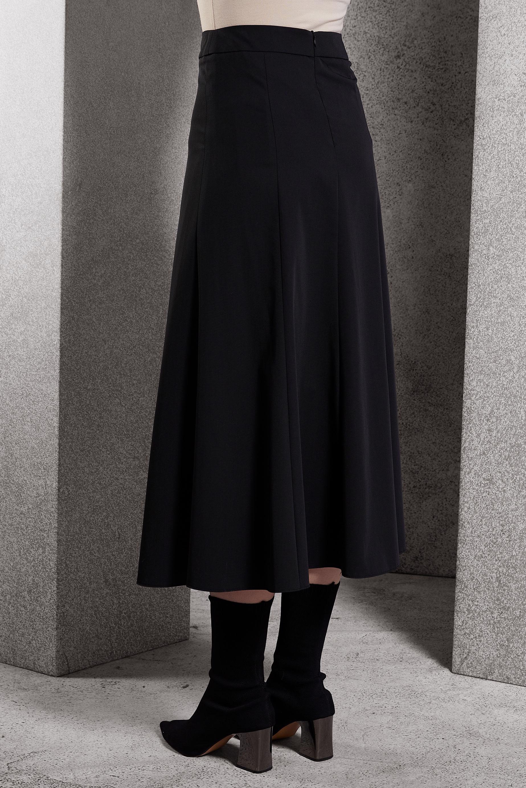 Tesettür giyim SİYAH ÇAN ETEK 60626