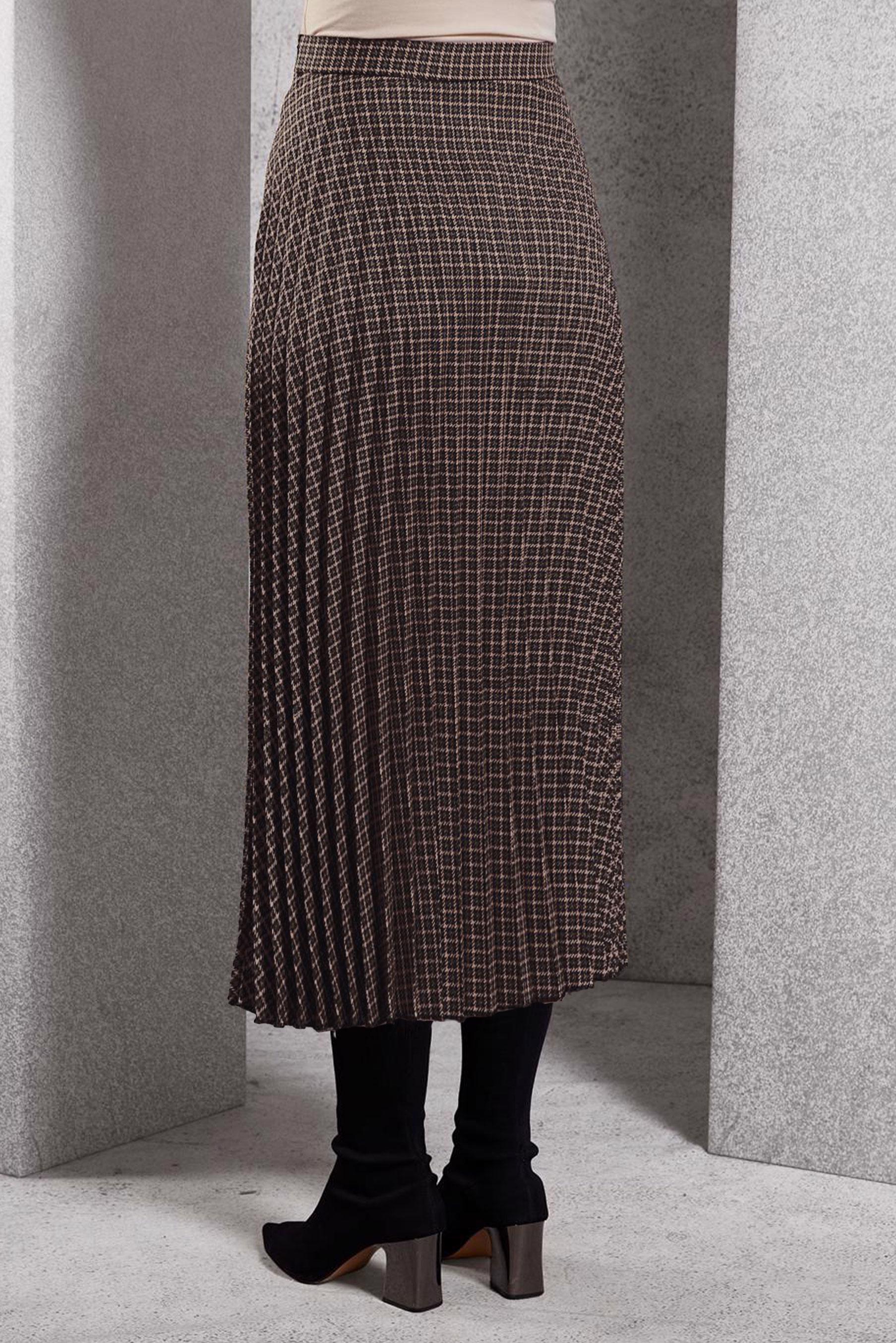 Tesettür giyim SİYAH PİLİSELİ TESETTÜR ETEK 60627