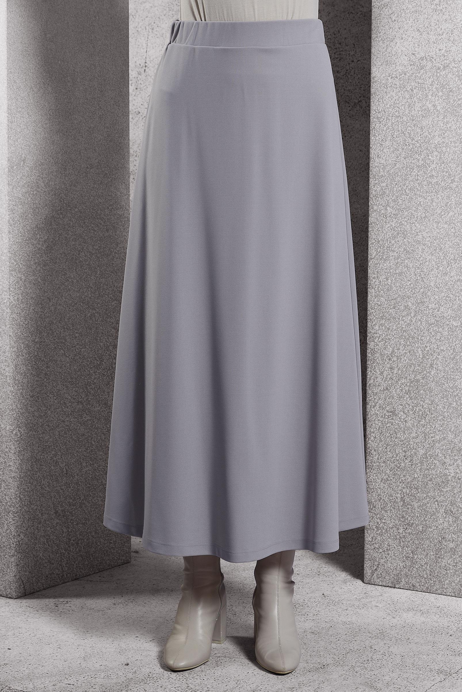 Hijab clothing GREY TRACKSUIT SKIRT 60630