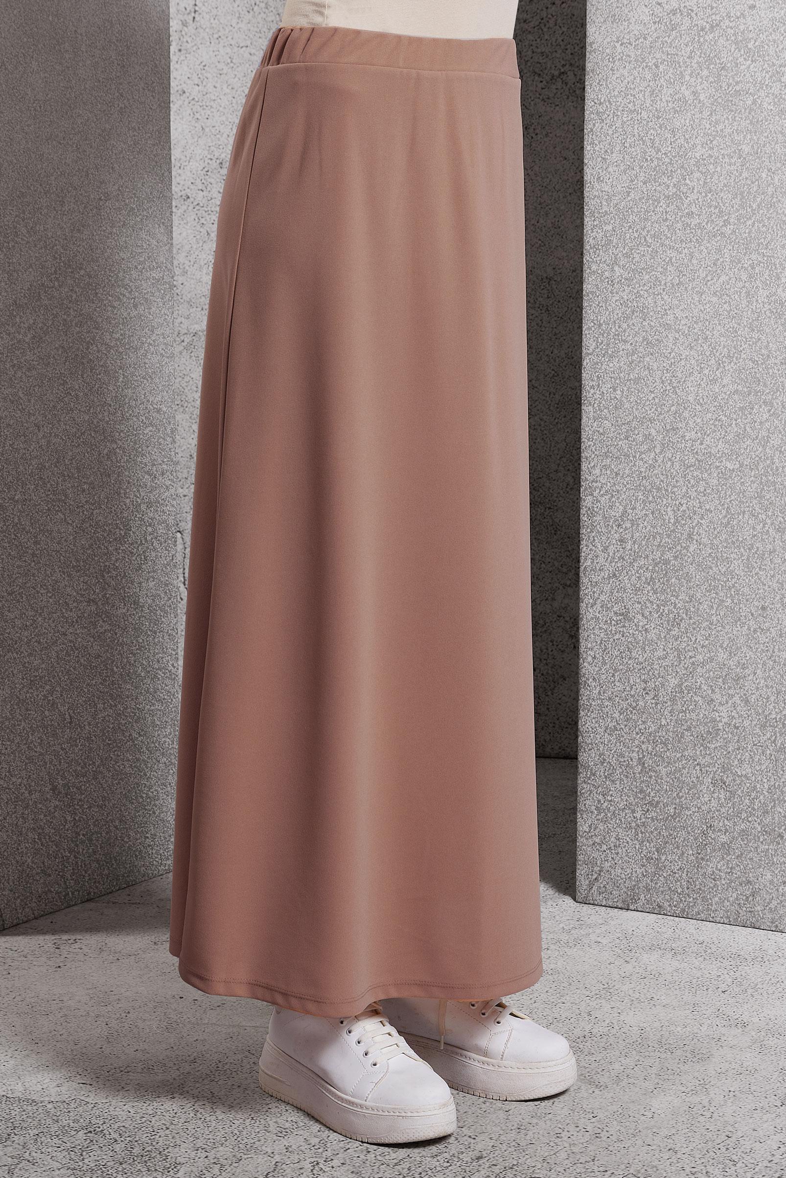 Hijab clothing BEIGE TRACKSUIT SKIRT 60630