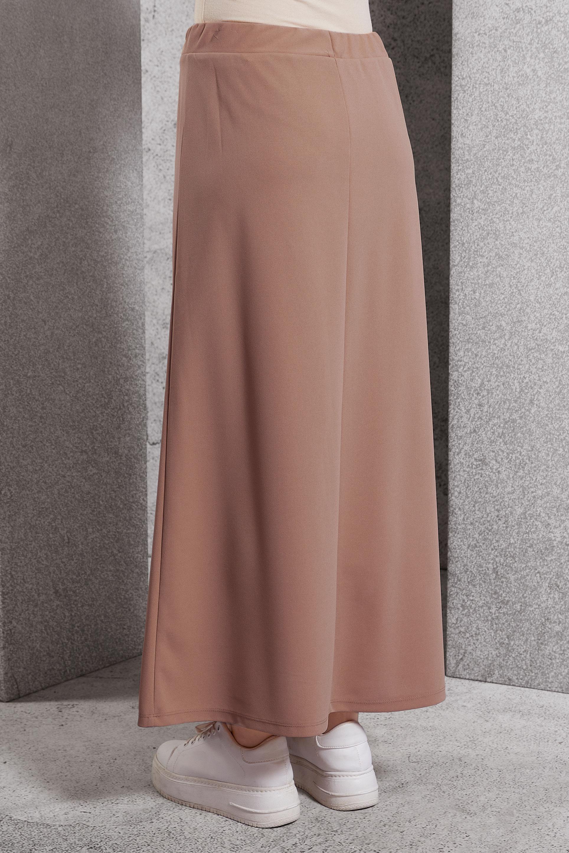 Hijab clothing BEIGE TRACKSUIT SKIRT 60630
