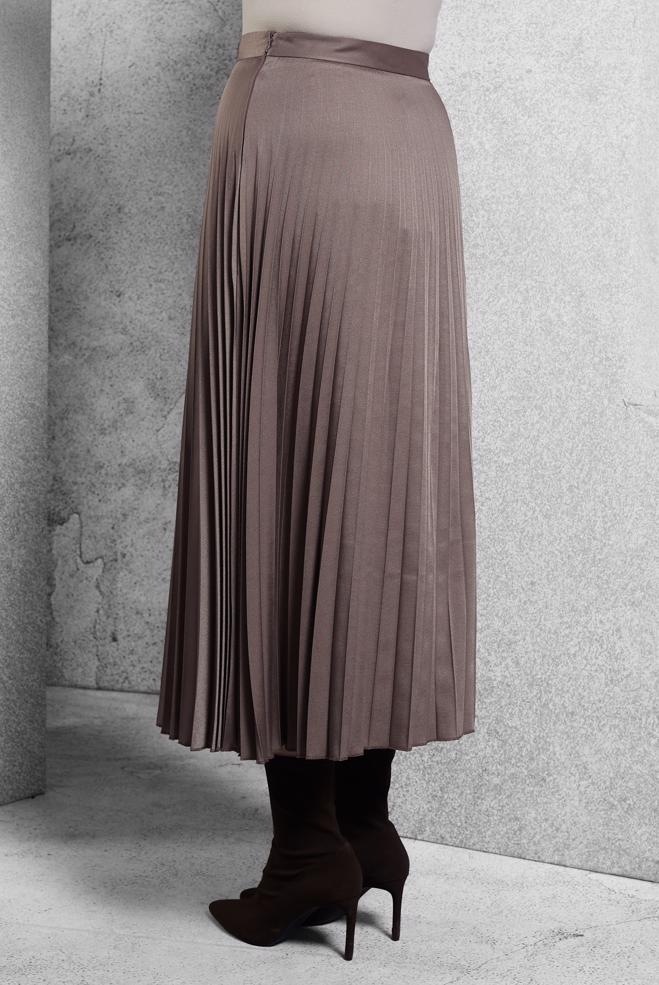 Vêtements hijab VISON JUPE PLISSÉE 60633 - ALVİNA