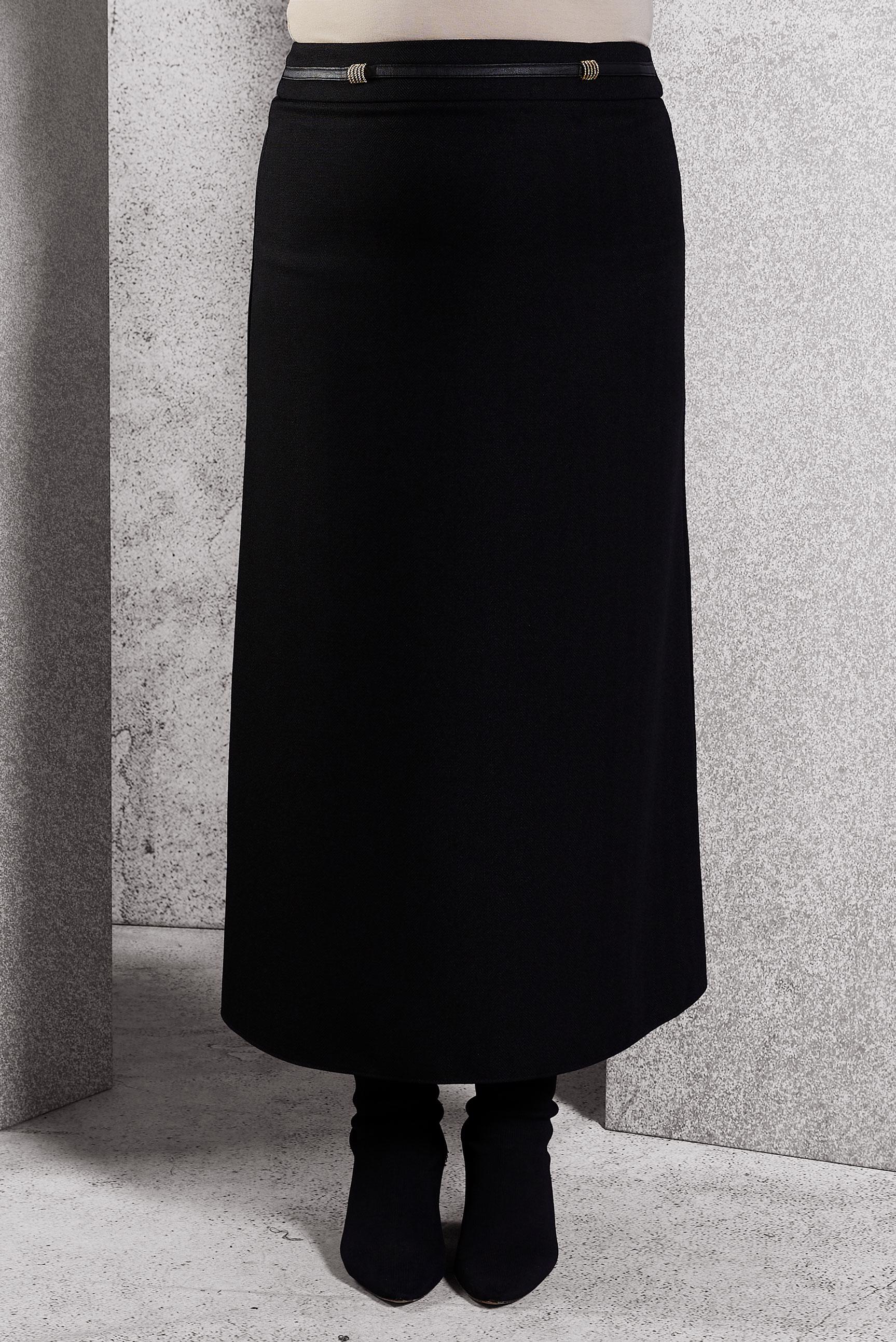 Vêtements hijab NOIR JUPE COUPE DROITE 60641