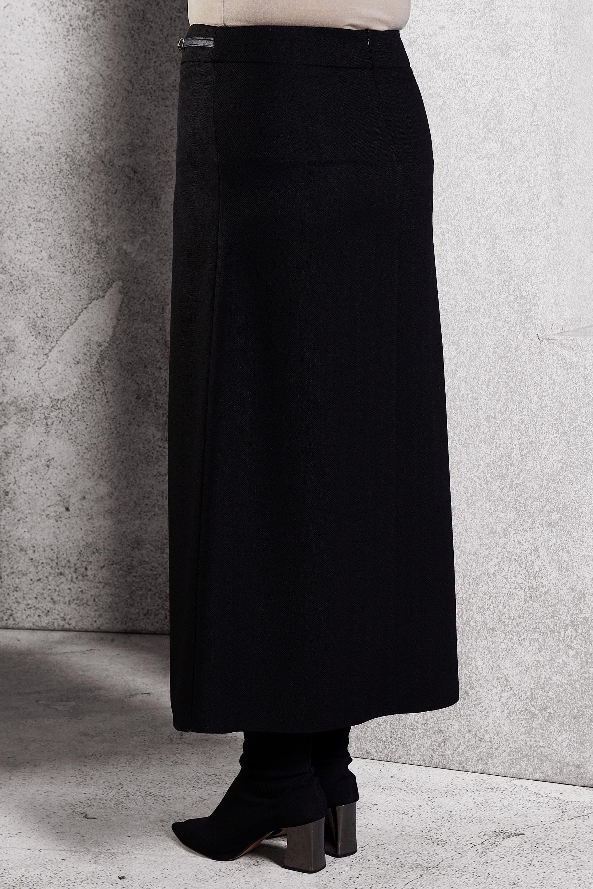 Vêtements hijab NOIR JUPE COUPE DROITE 60641