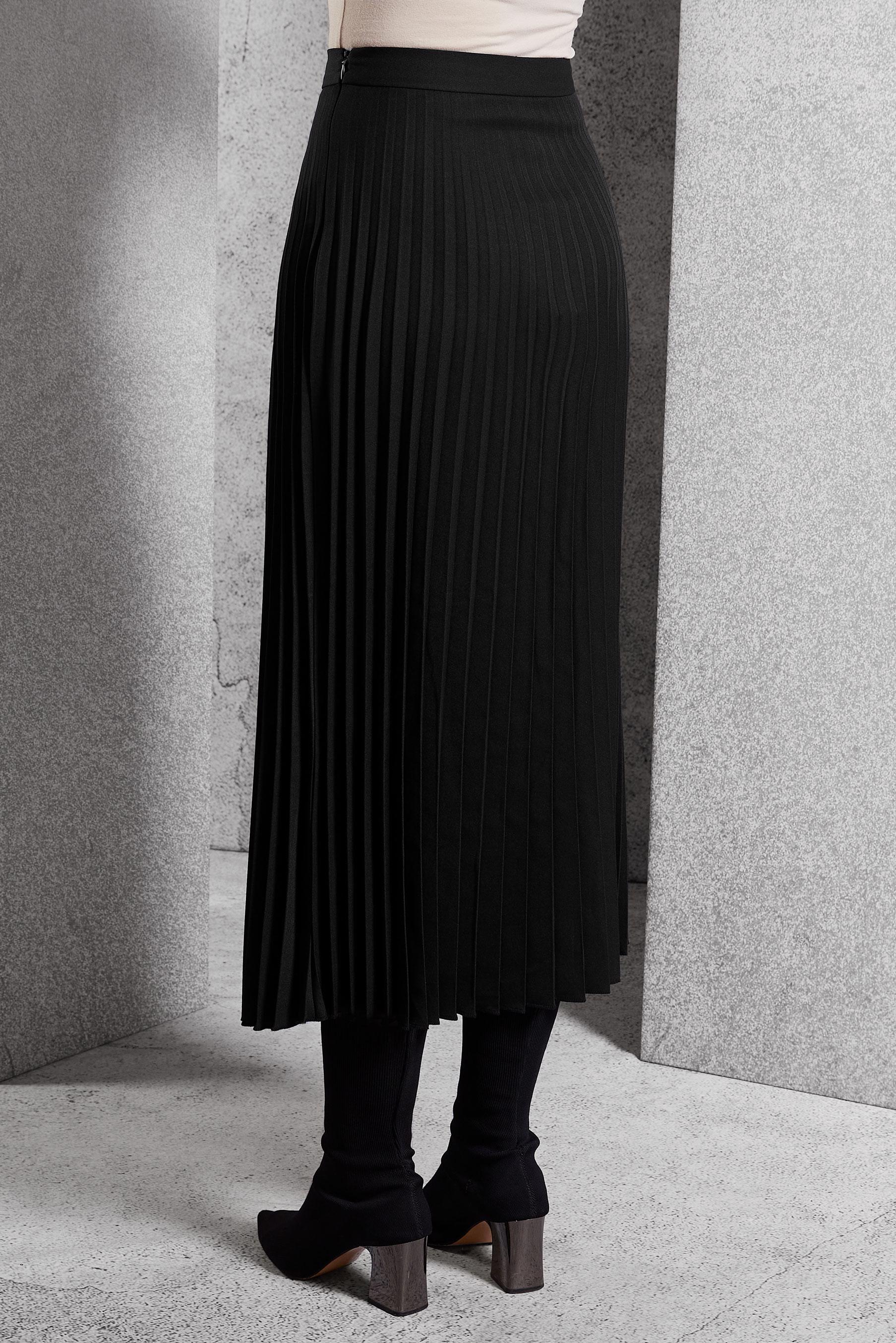 Vêtements hijab NOIR JUPE PLISSÉE MODESTE 60623