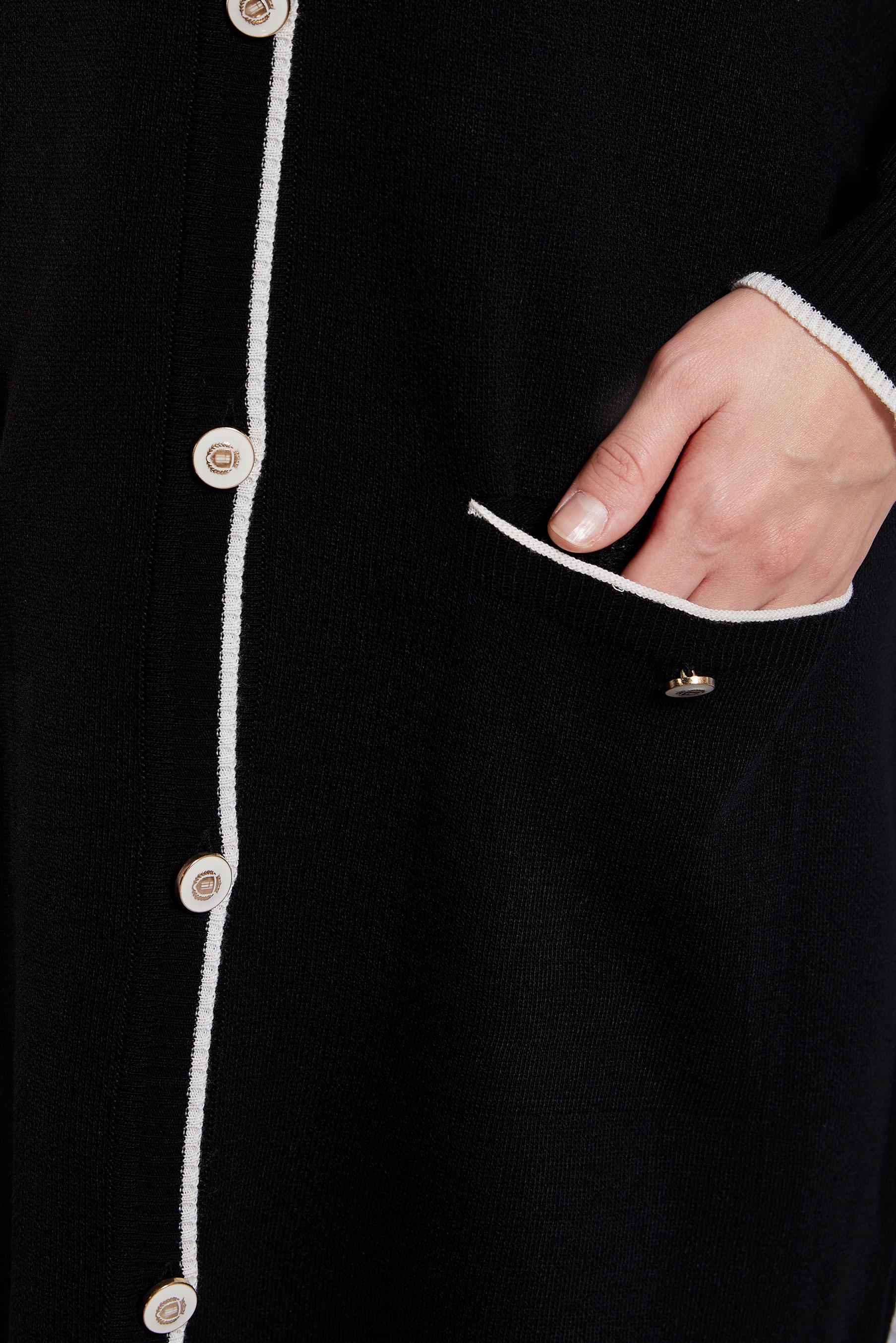 Vêtements hijab NOIR CARDIGAN EN MAILLE 44997