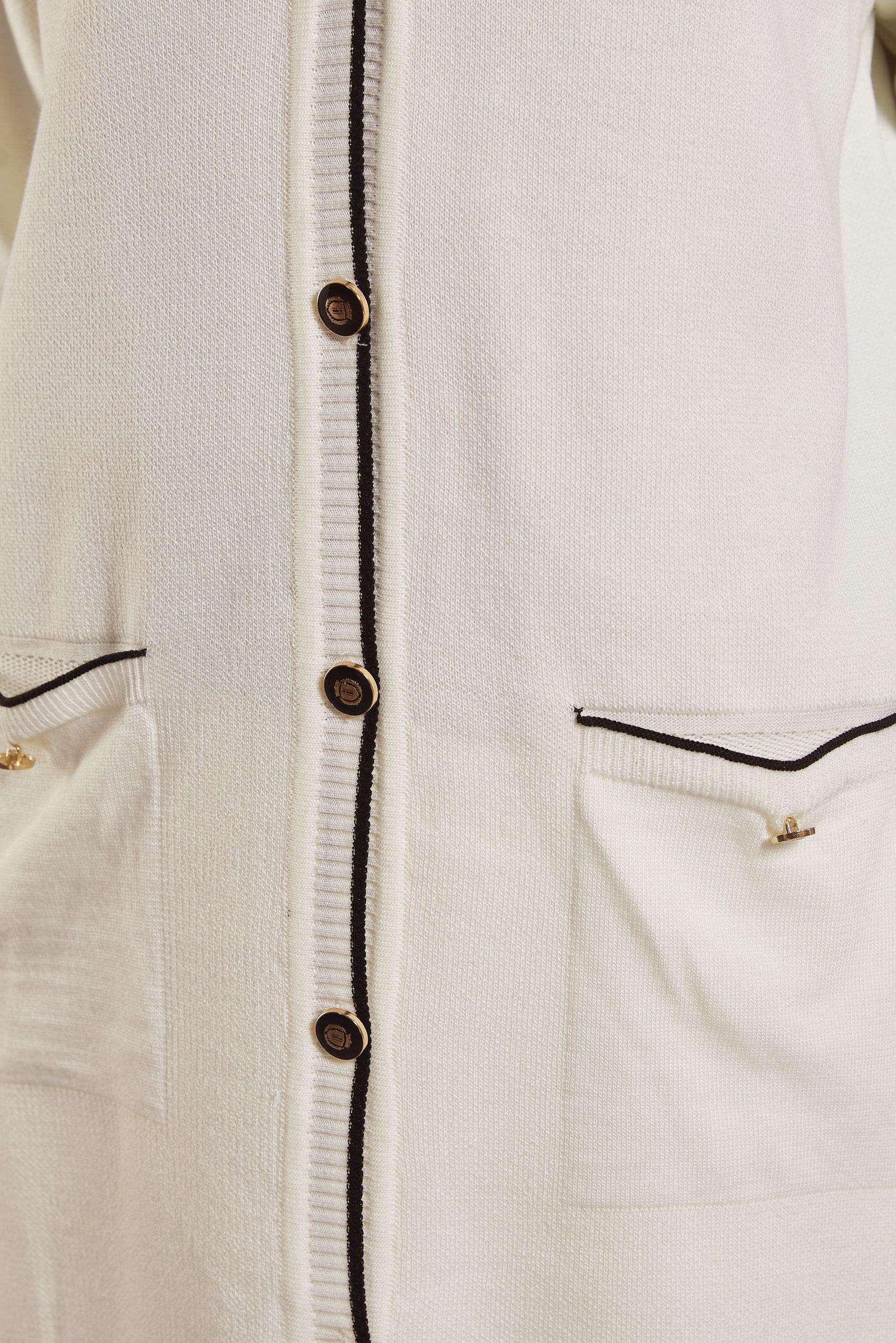 Tesettür giyim BEYAZ TRİKO HIRKA 44997