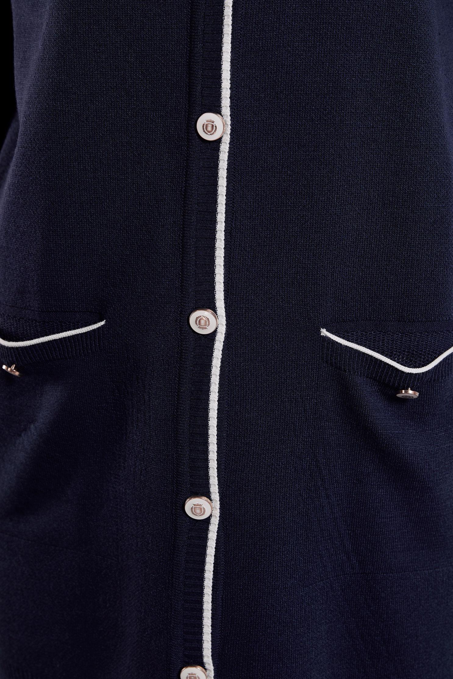 Tesettür giyim LACİVERT TRİKO HIRKA 44997