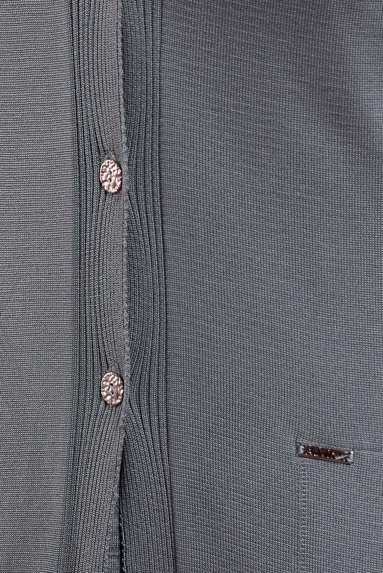 Hijab clothing GREY BELTED KNITWEAR CARDIGAN 45001