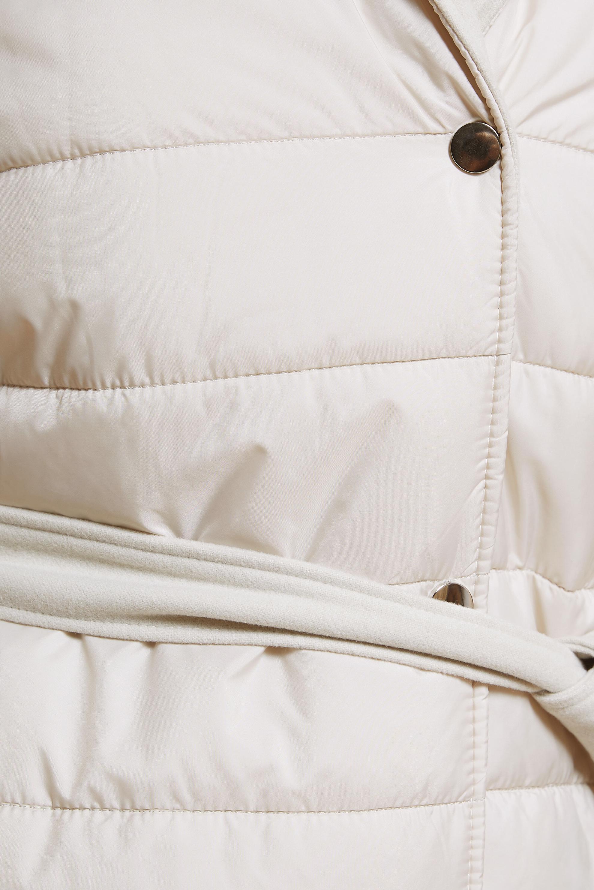 Vêtements hijab BEIGE MANTEAU À CAPUCHE CEINTURÉ 90509