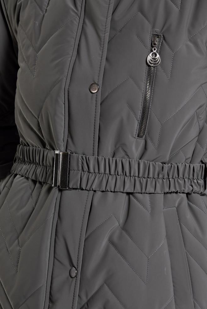Hijab clothing BEIGE BELTED COAT 90516 - ALVİNA