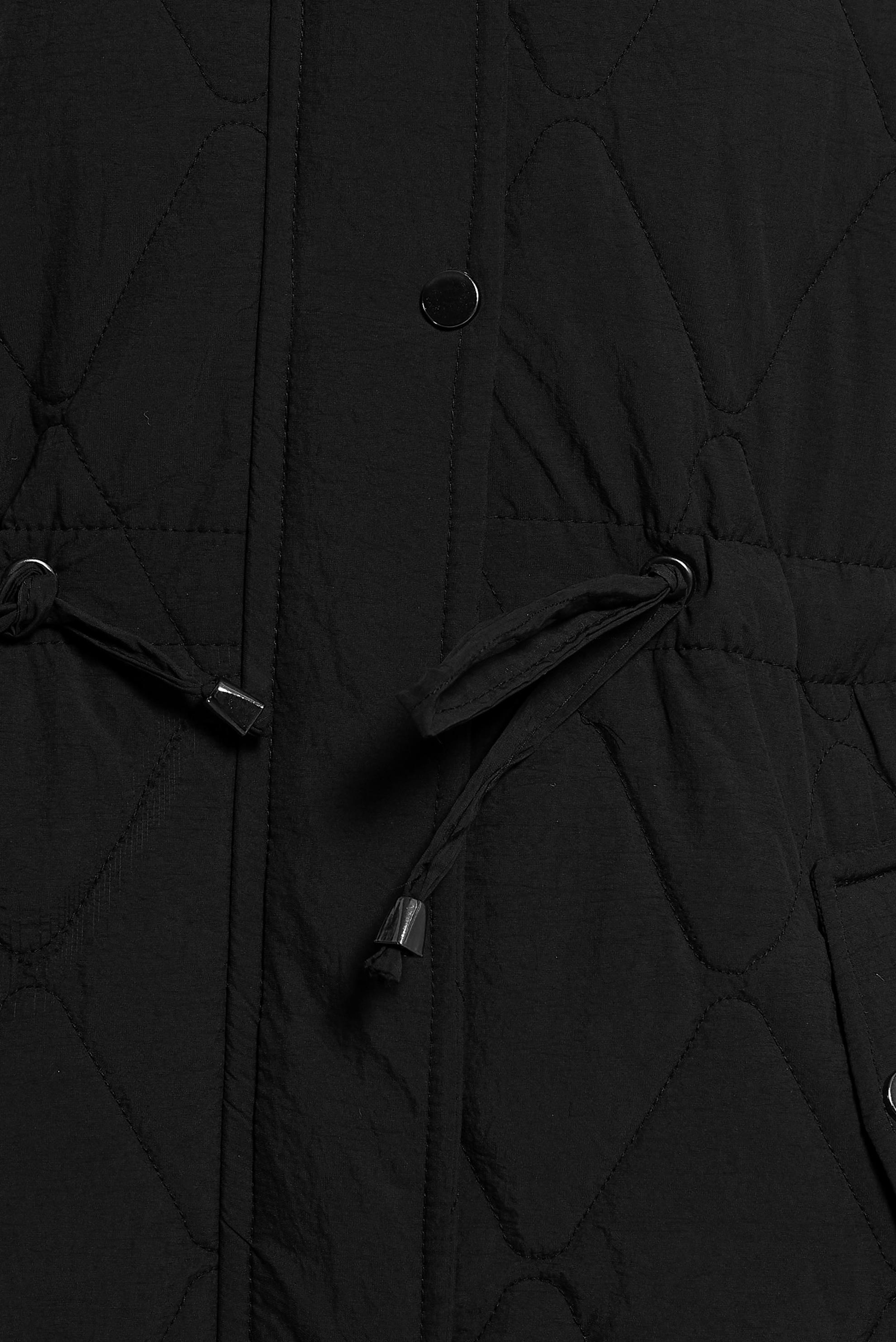 Vêtements hijab NOIR MANTEAU À CAPUCHE EN FOURRURE 90518