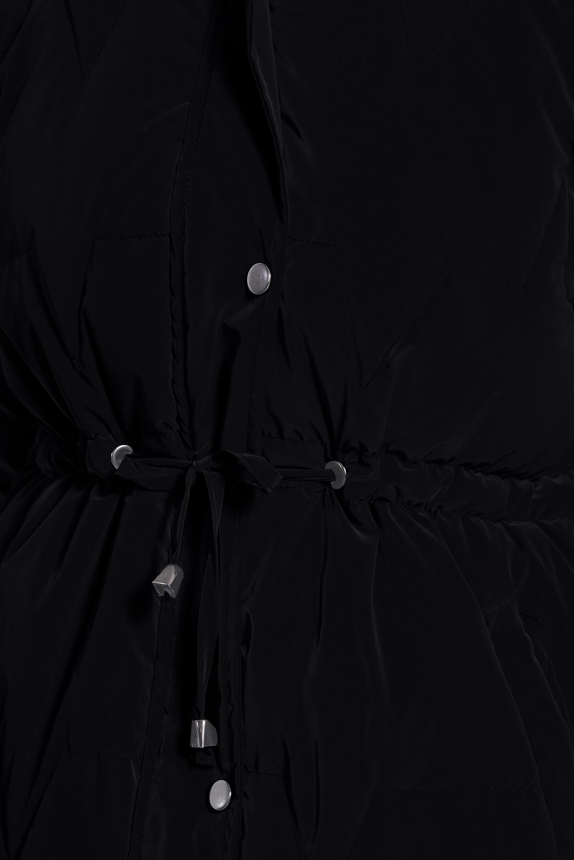 Tesettür giyim SİYAH ÇIKARILABİLİR KAPÜŞONLU KABAN 90520