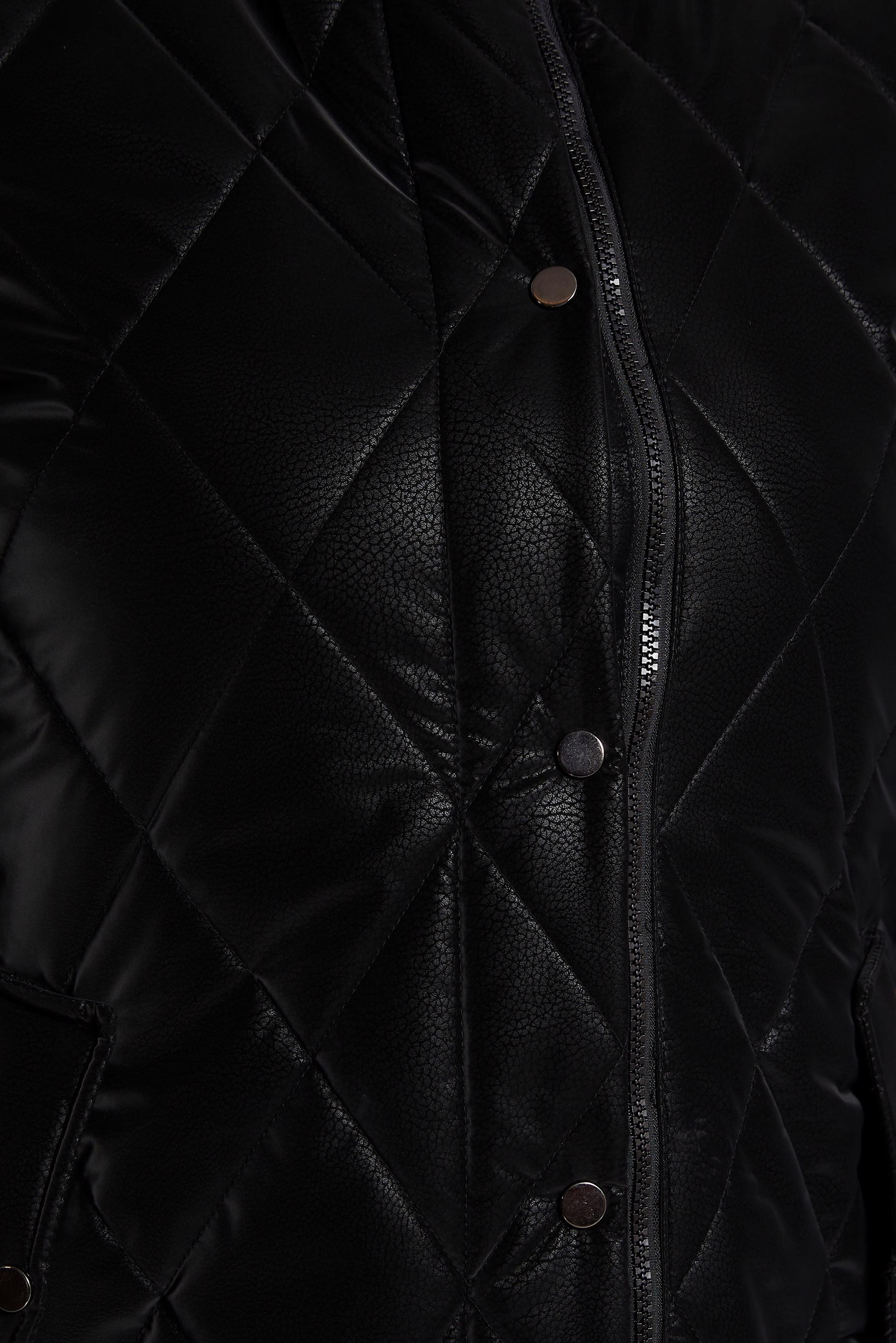 Vêtements hijab NOIR MANTEAU À CAPUCHE 90522