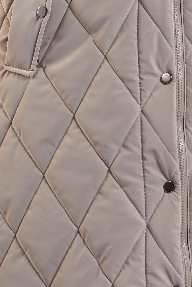 Vêtements hijab BEIGE MANTEAU À CAPUCHE 90522 - ALVİNA