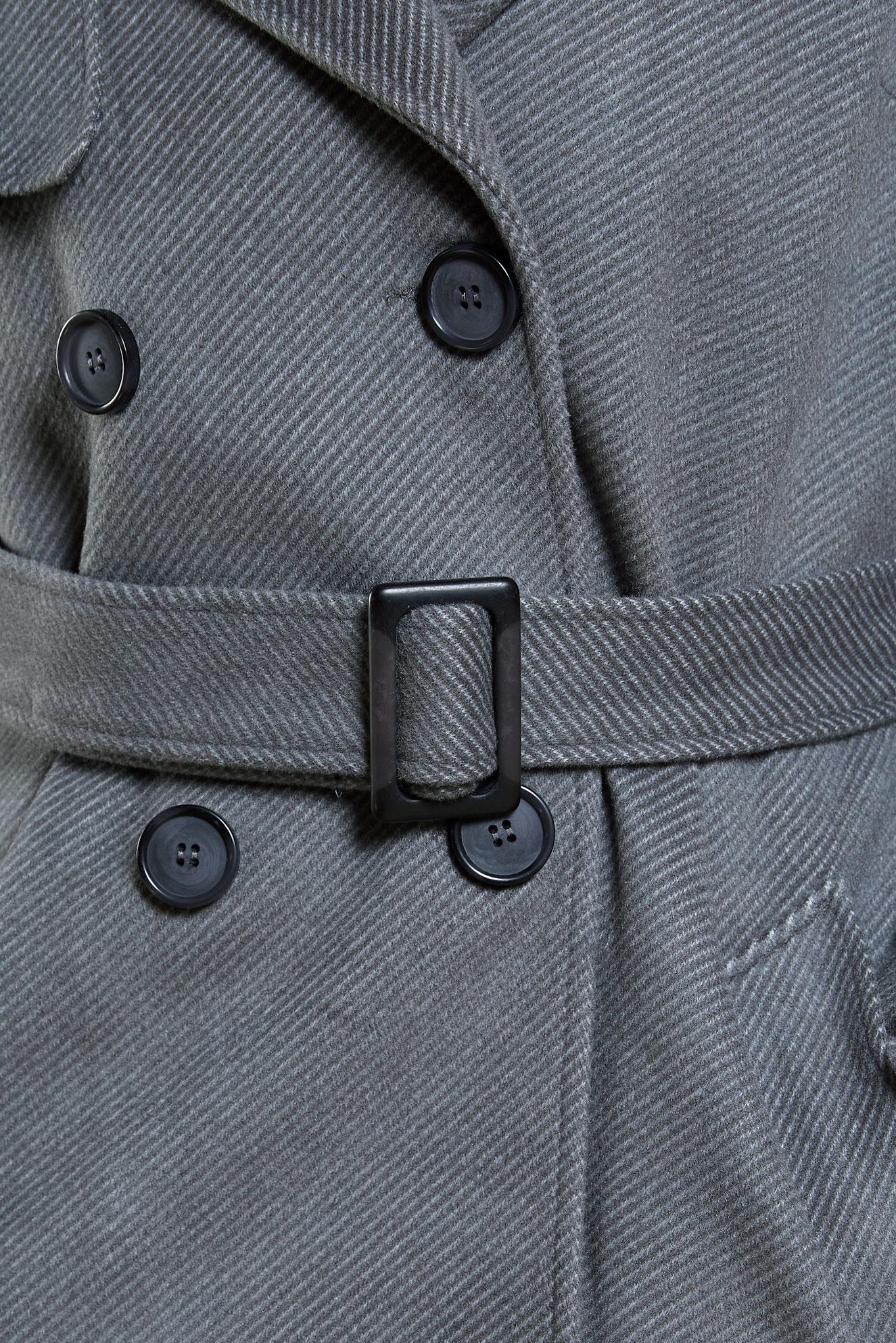 Vêtements hijab GRIS MANTEAU CACHE CEINTURE 90539