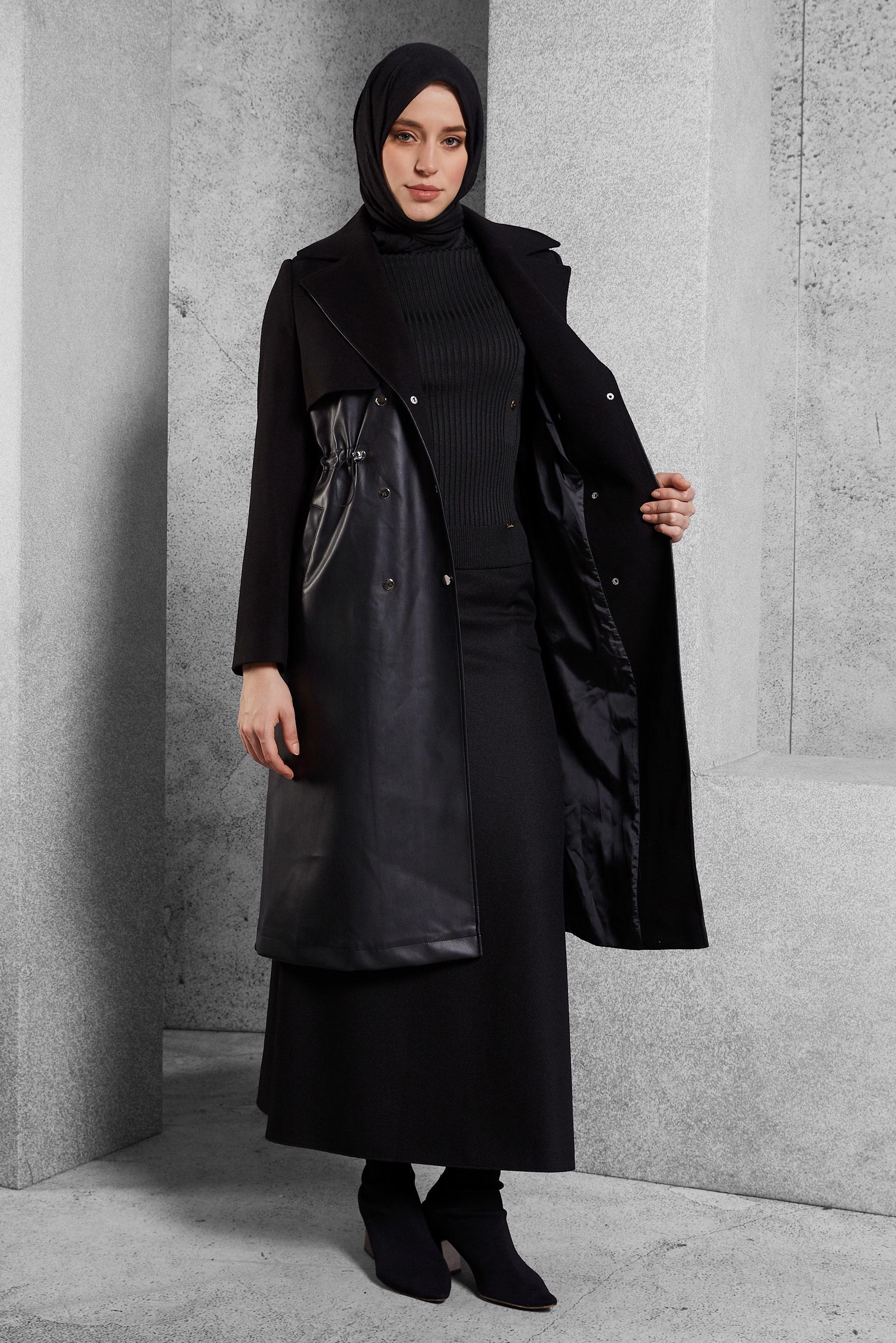 Vêtements hijab NOIR GILET À SMOKING 90554