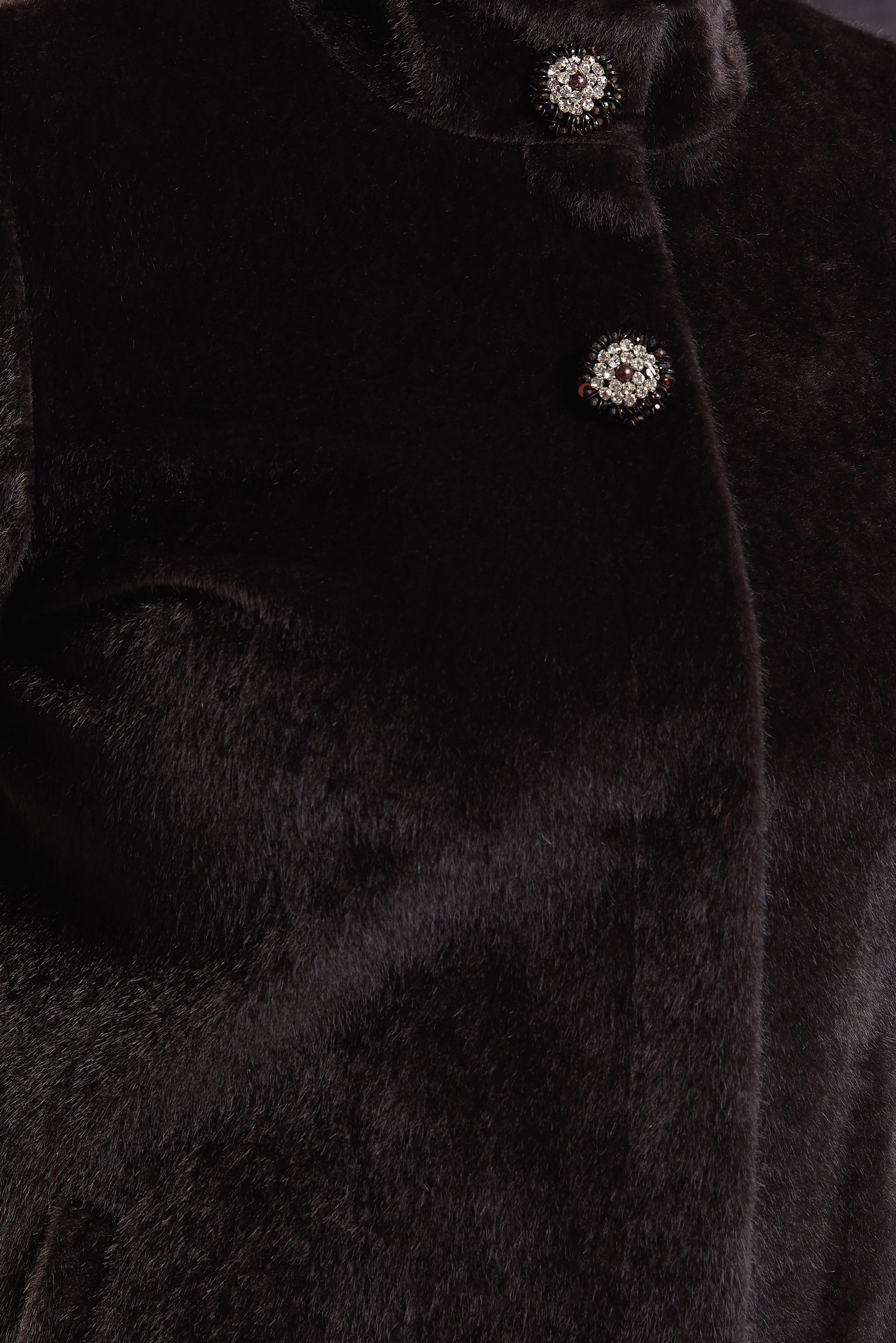 Hijab clothing BROWN PLUS SIZE COAT 90557