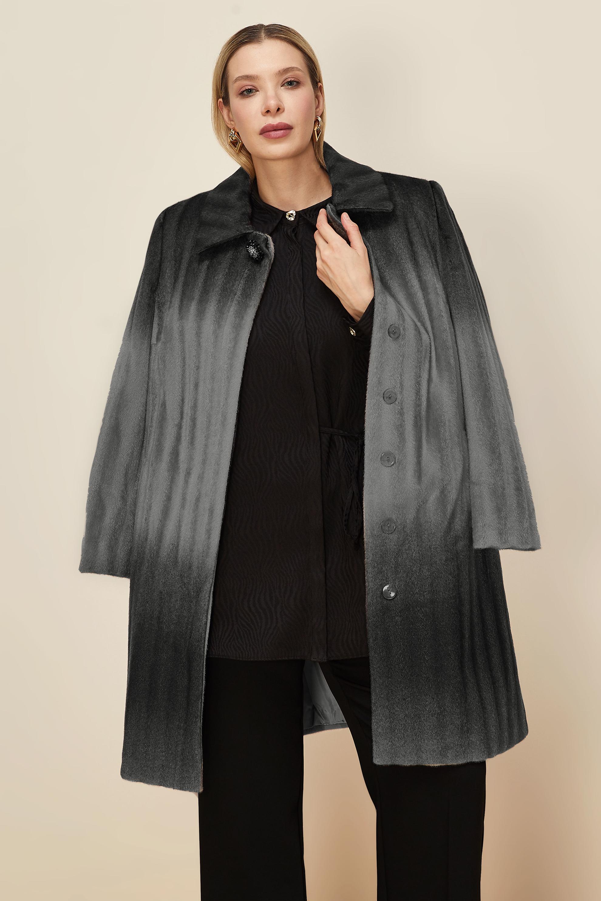 Vêtements hijab GRIS 90561 DEGRADE ERİNA KABAN 44-50 TEK 42