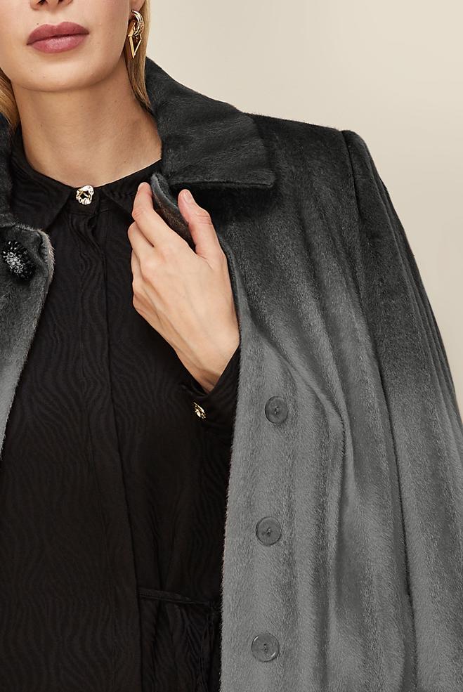 Vêtements hijab GRIS 90561 DEGRADE ERİNA KABAN 44-50 TEK 42 - ALVİNA