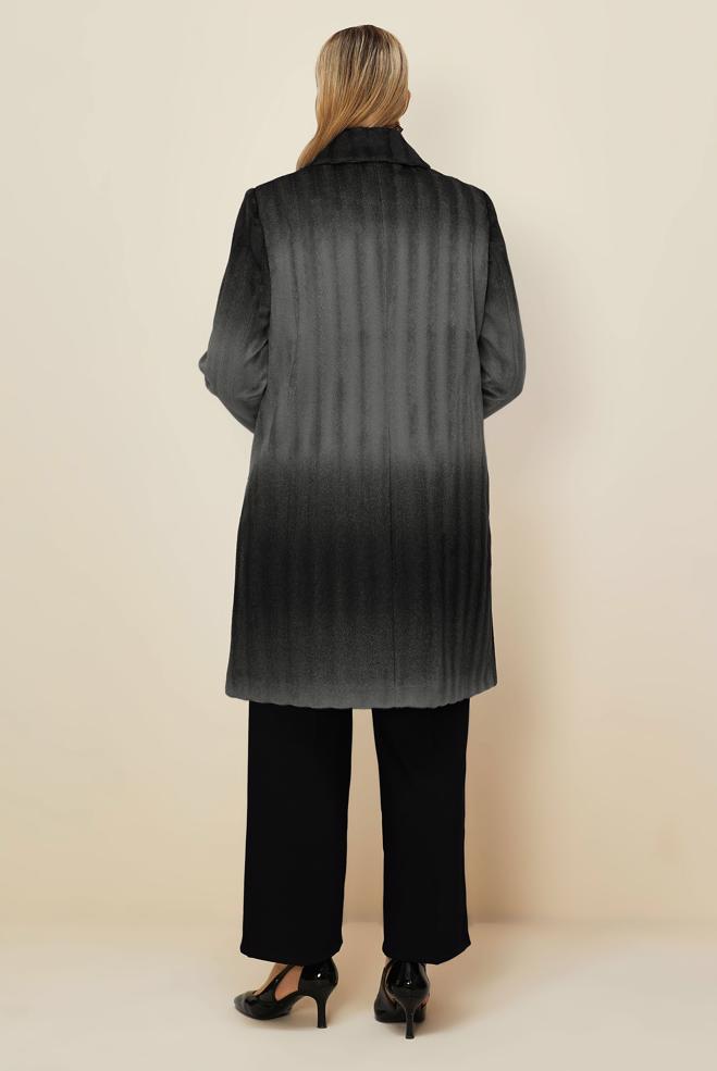 Vêtements hijab GRIS 90561 DEGRADE ERİNA KABAN 44-50 TEK 42 - ALVİNA