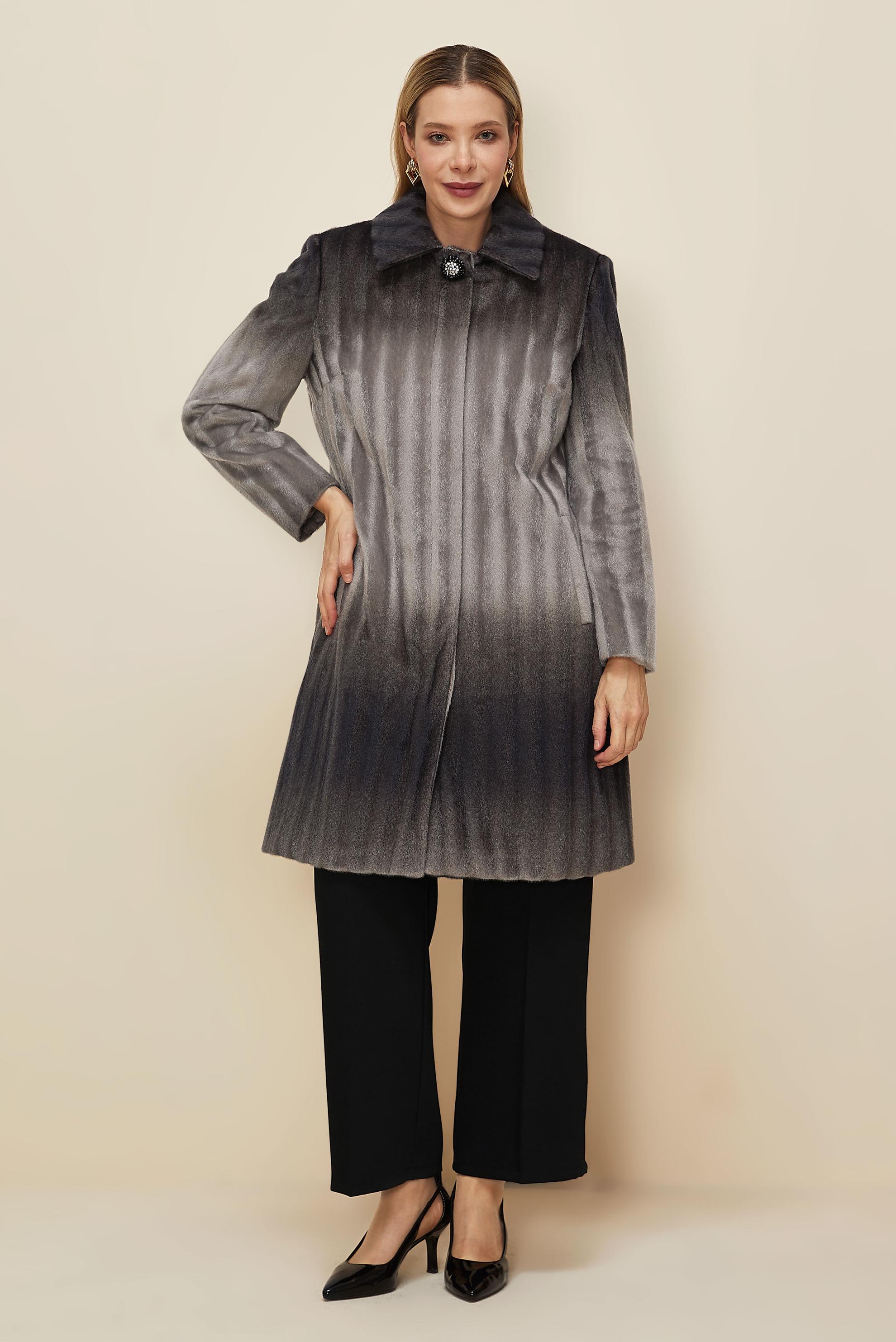 Vêtements hijab BEIGE MANTEAU GRANDE TAILLE 90561