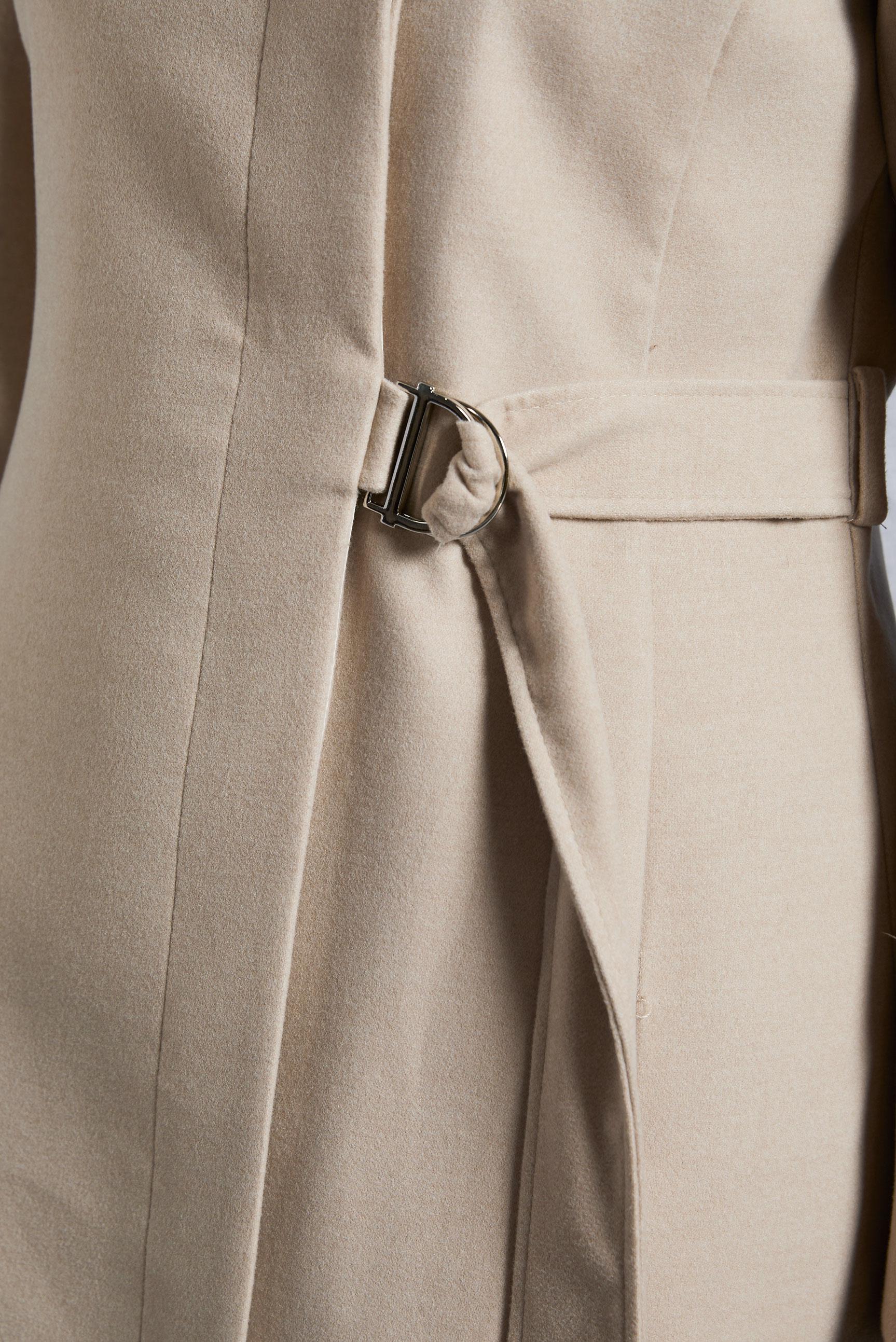 Vêtements hijab BEIGE MANTEAU CEINTURÉ 90563 