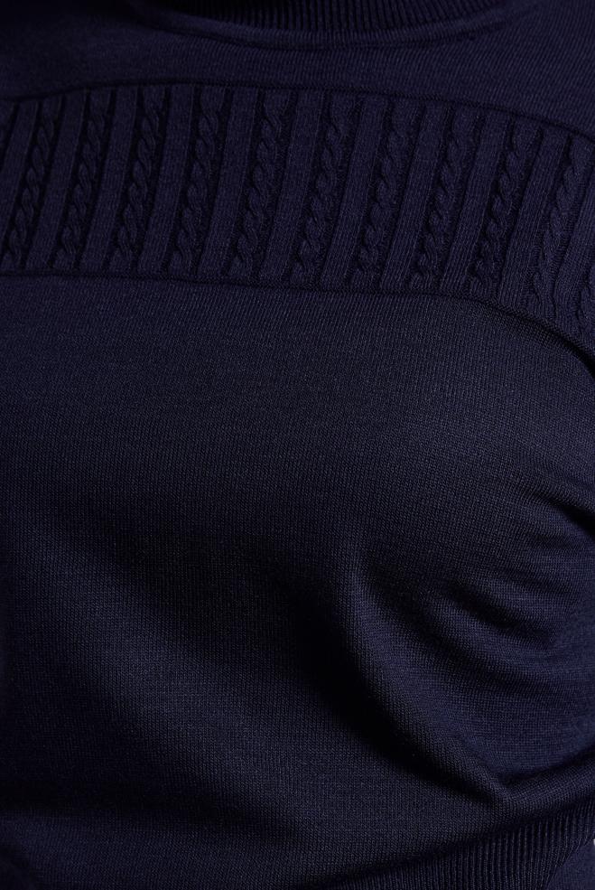 Tesettür giyim LACİVERT TRİKO KAZAK 45003 - ALVİNA