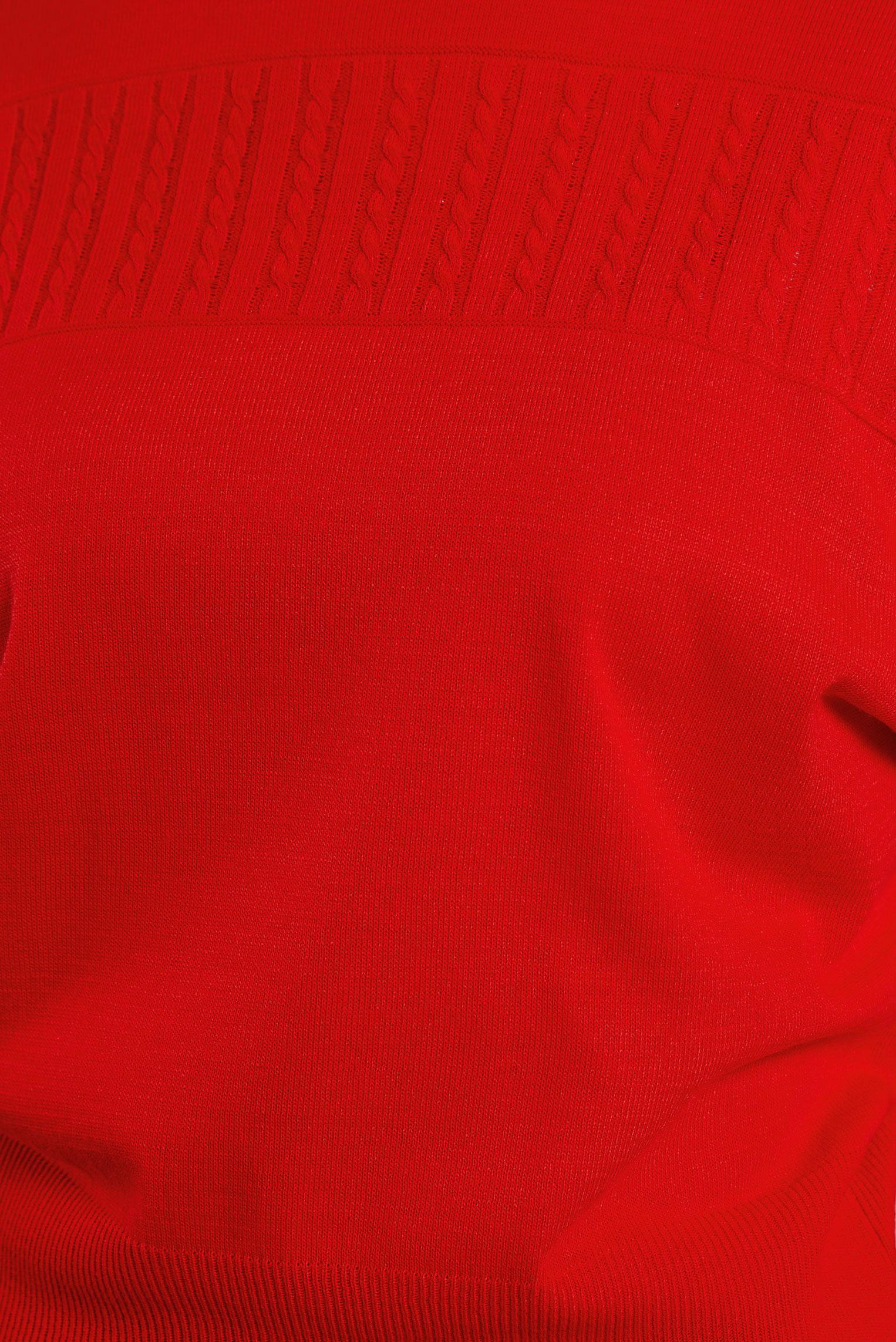 Tesettür giyim KIRMIZI TRİKO KAZAK 45003