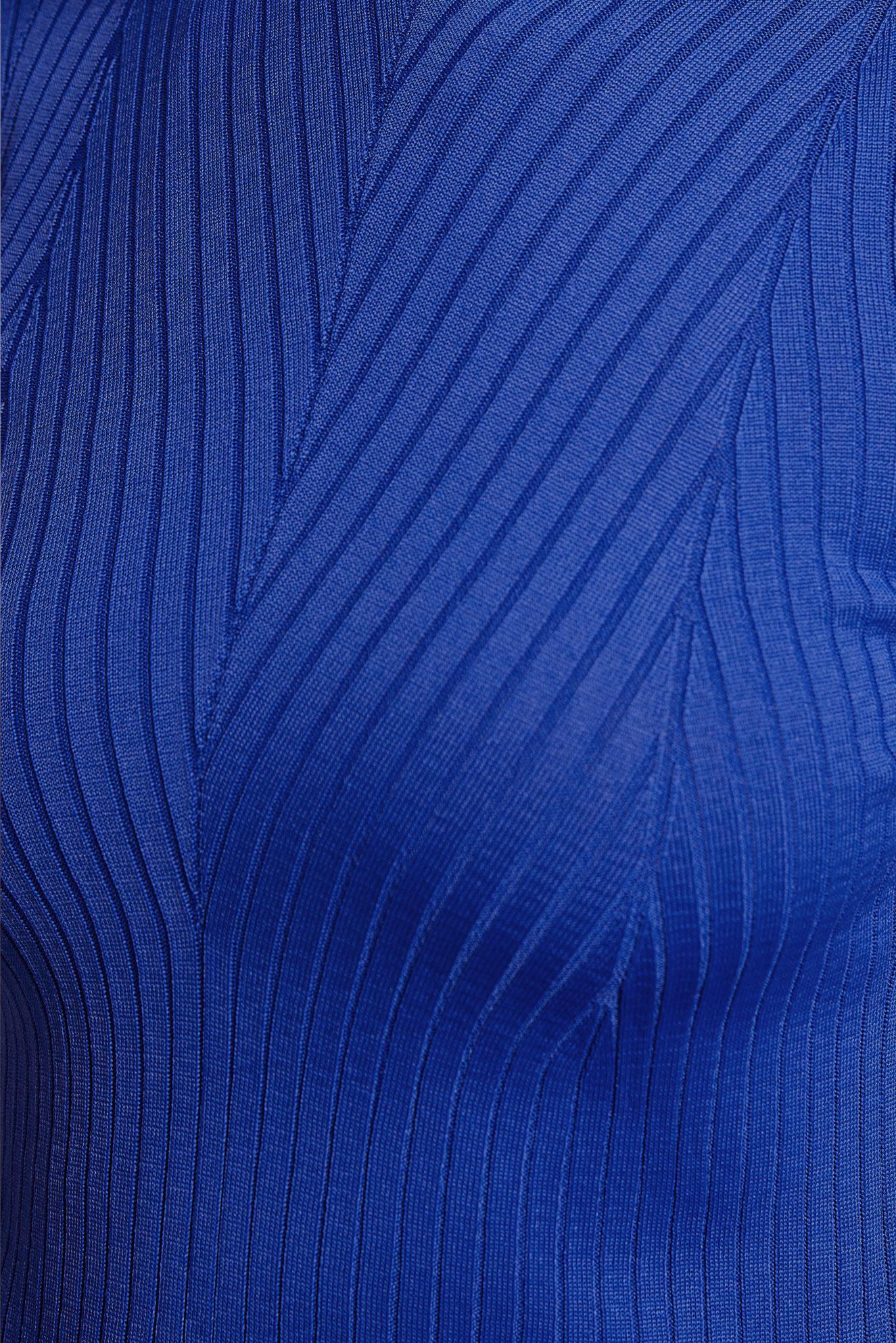 Vêtements hijab BLEU MARINE PULL EN MAILLE À COL RAS DU COU 45004