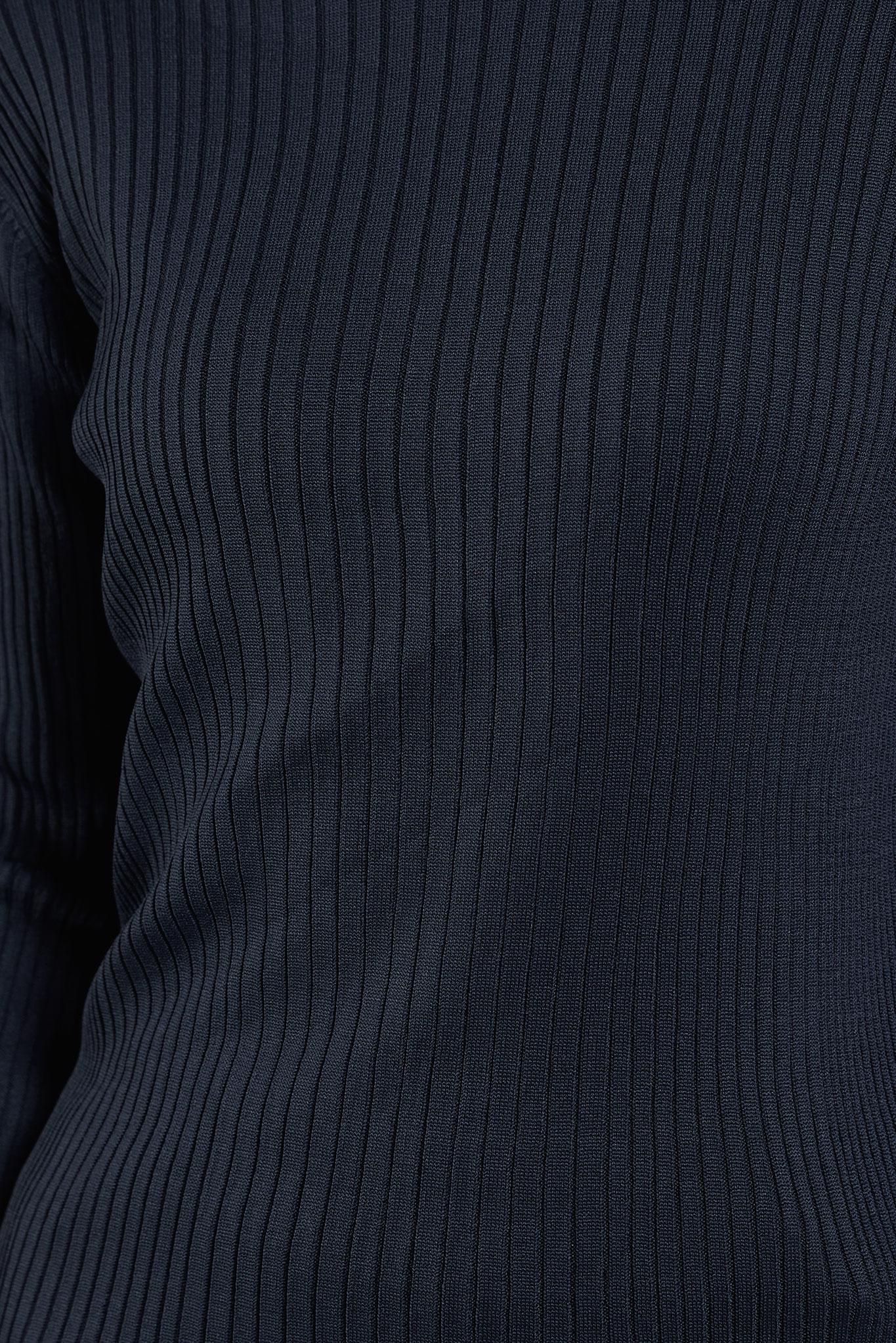 Tesettür giyim LACİVERT DÜĞME DETAYLI TRİKO KAZAK 45005