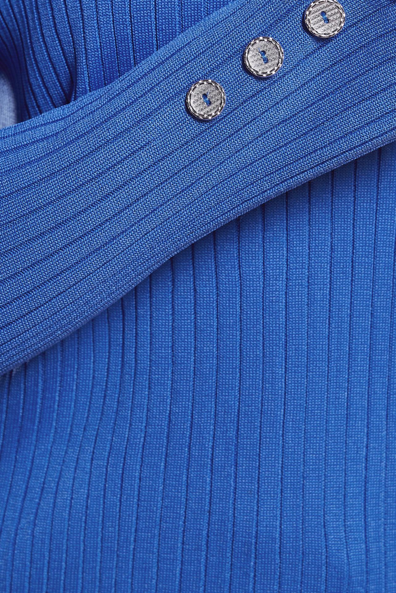 Vêtements hijab BLEU MARINE PULL EN MAILLE 45005