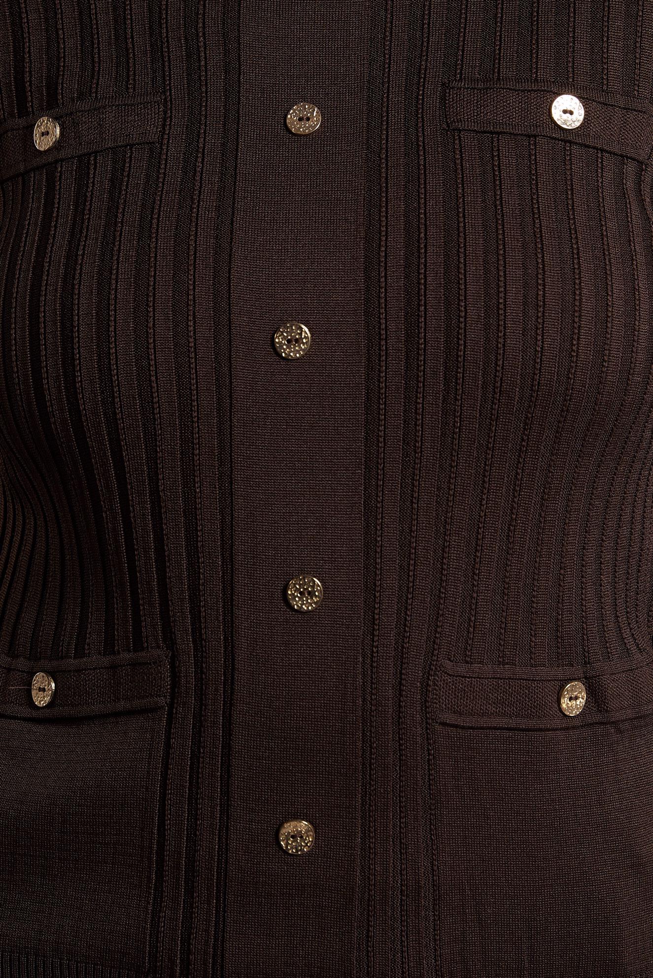 Tesettür giyim KAHVE TRİKO KAZAK 45007