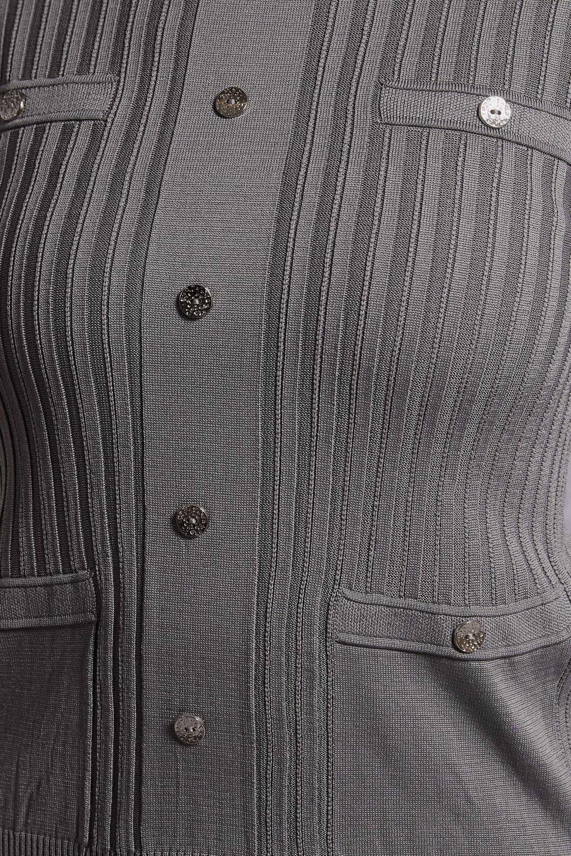 Tesettür giyim GRİ TRİKO KAZAK 45007