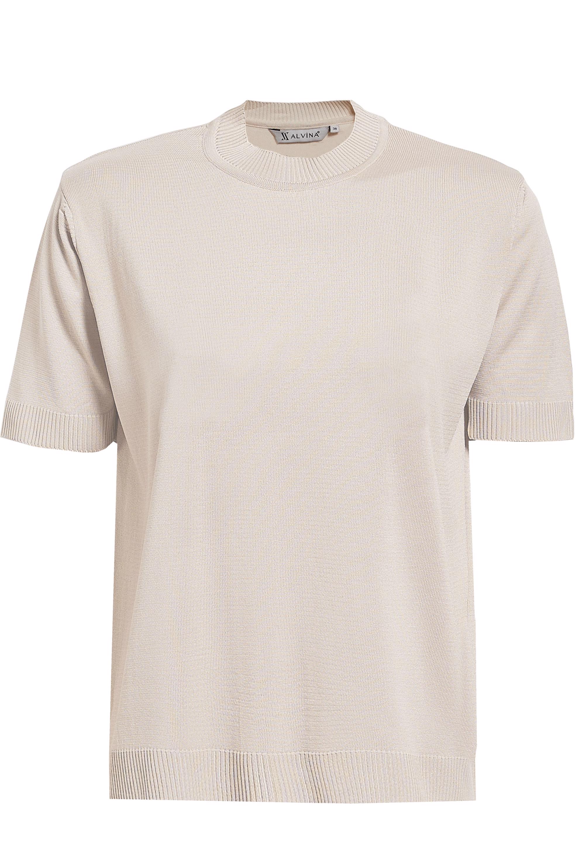 Tesettür giyim BEJ KISA KOLLU TRİKO KAZAK 45019