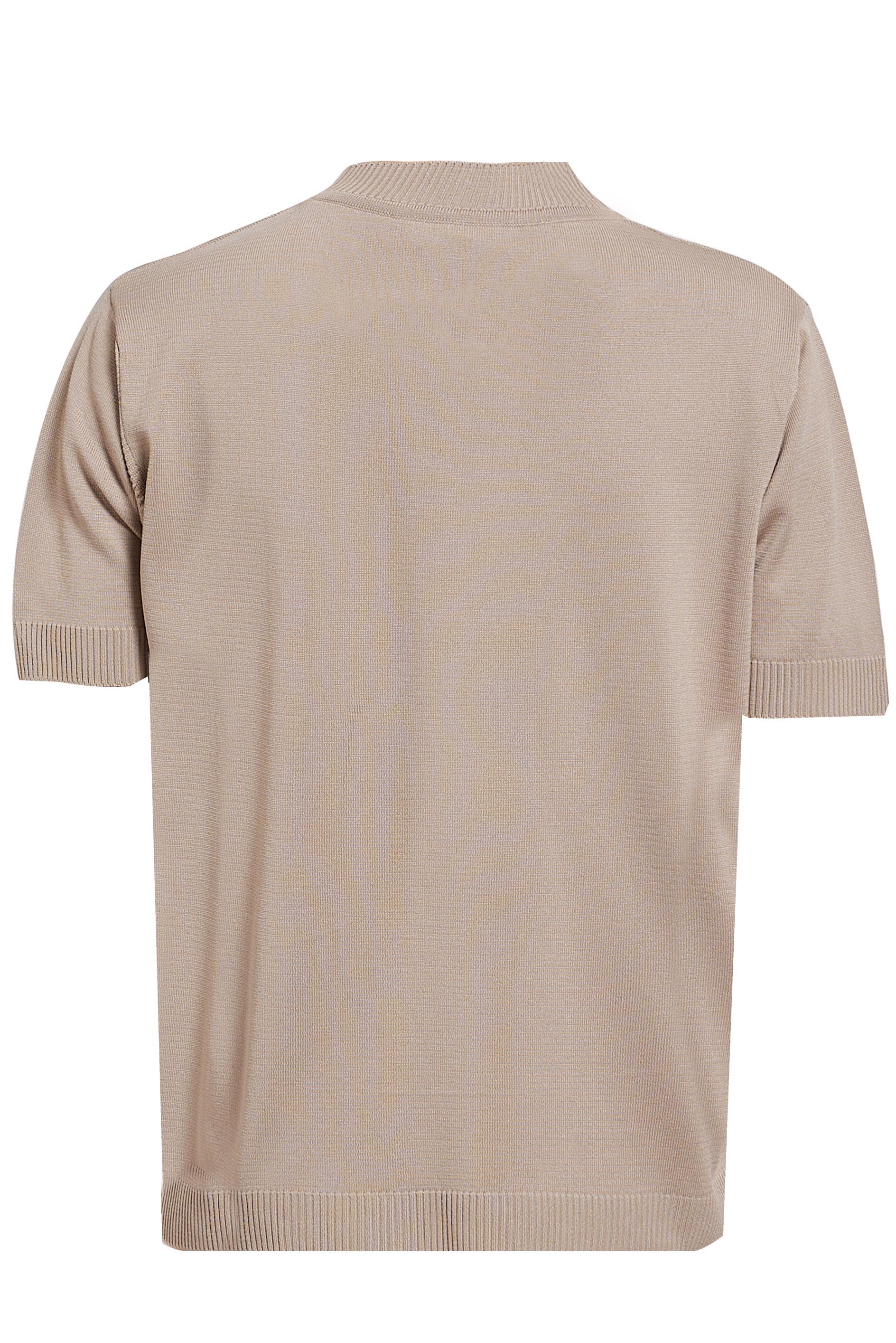 Tesettür giyim BEJ KISA KOLLU TRİKO KAZAK 45019