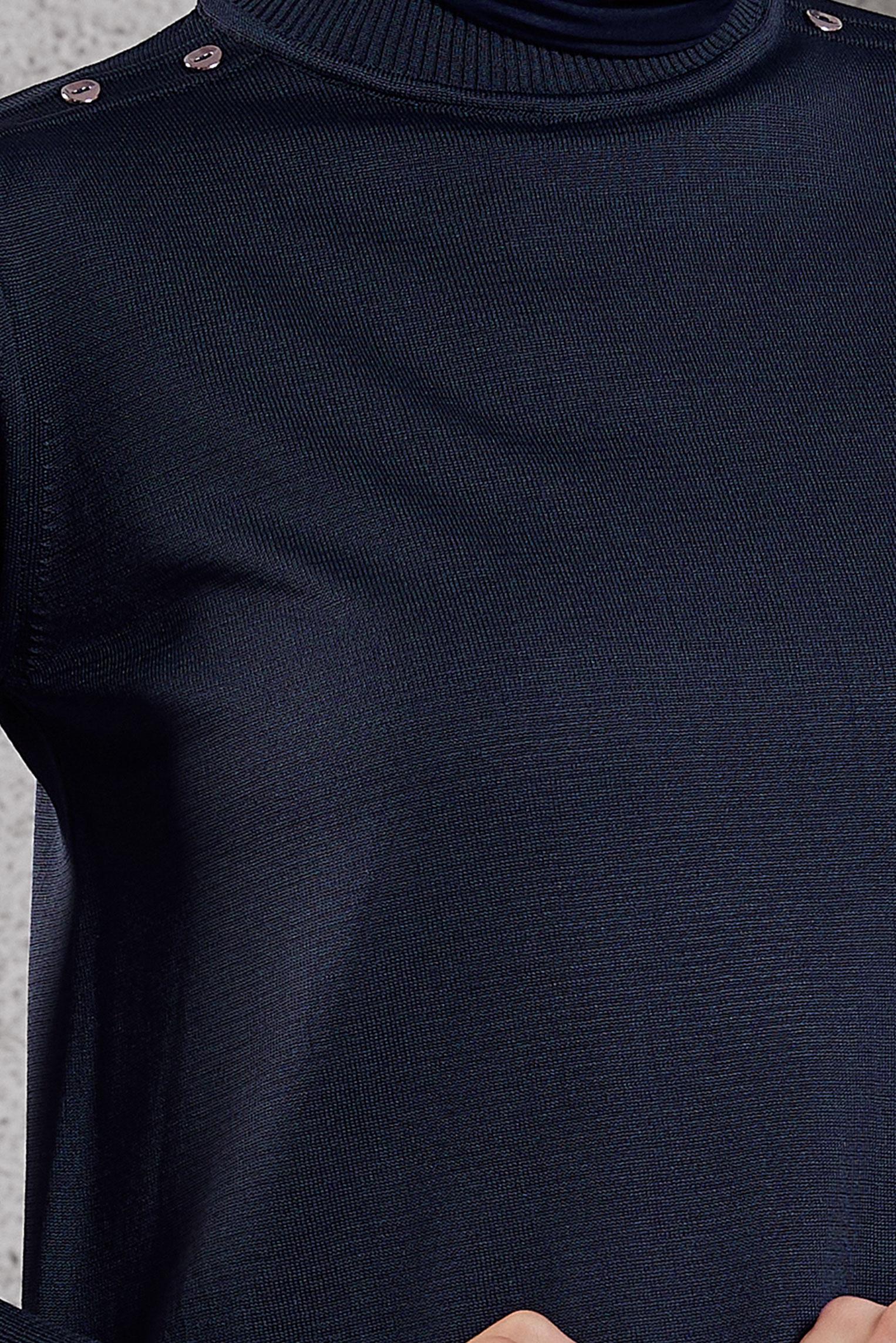 Tesettür giyim LACİVERT TRİKO KAZAK 45021