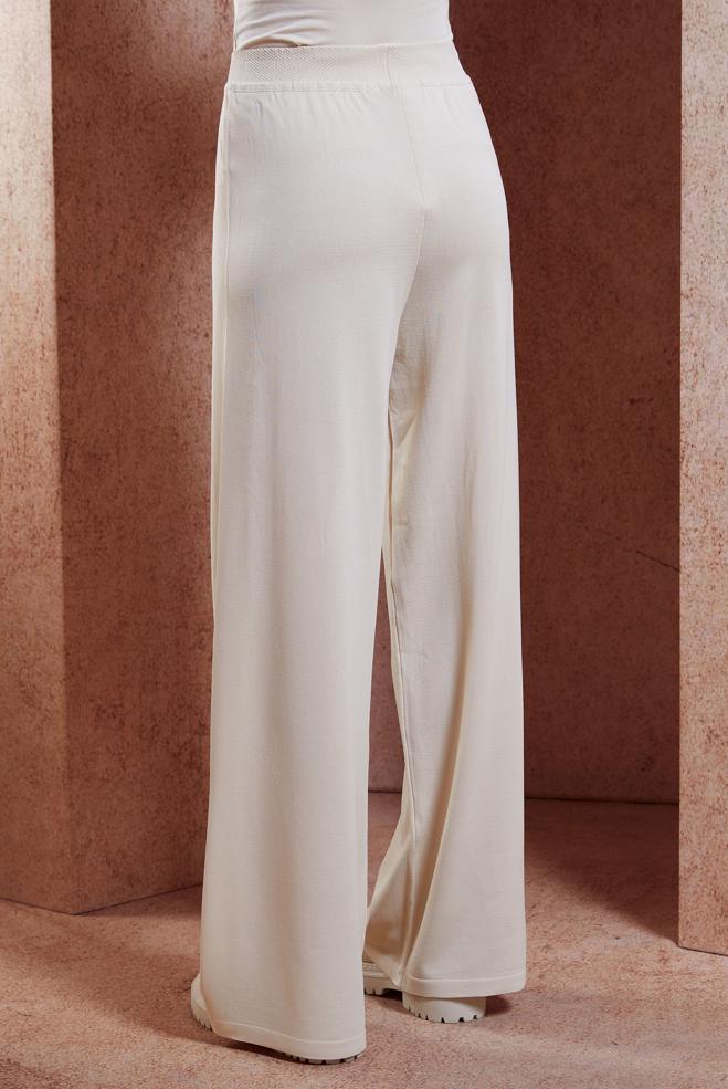 Vêtements hijab BEIGE PANTALON EN MAILLE 70780 - ALVİNA