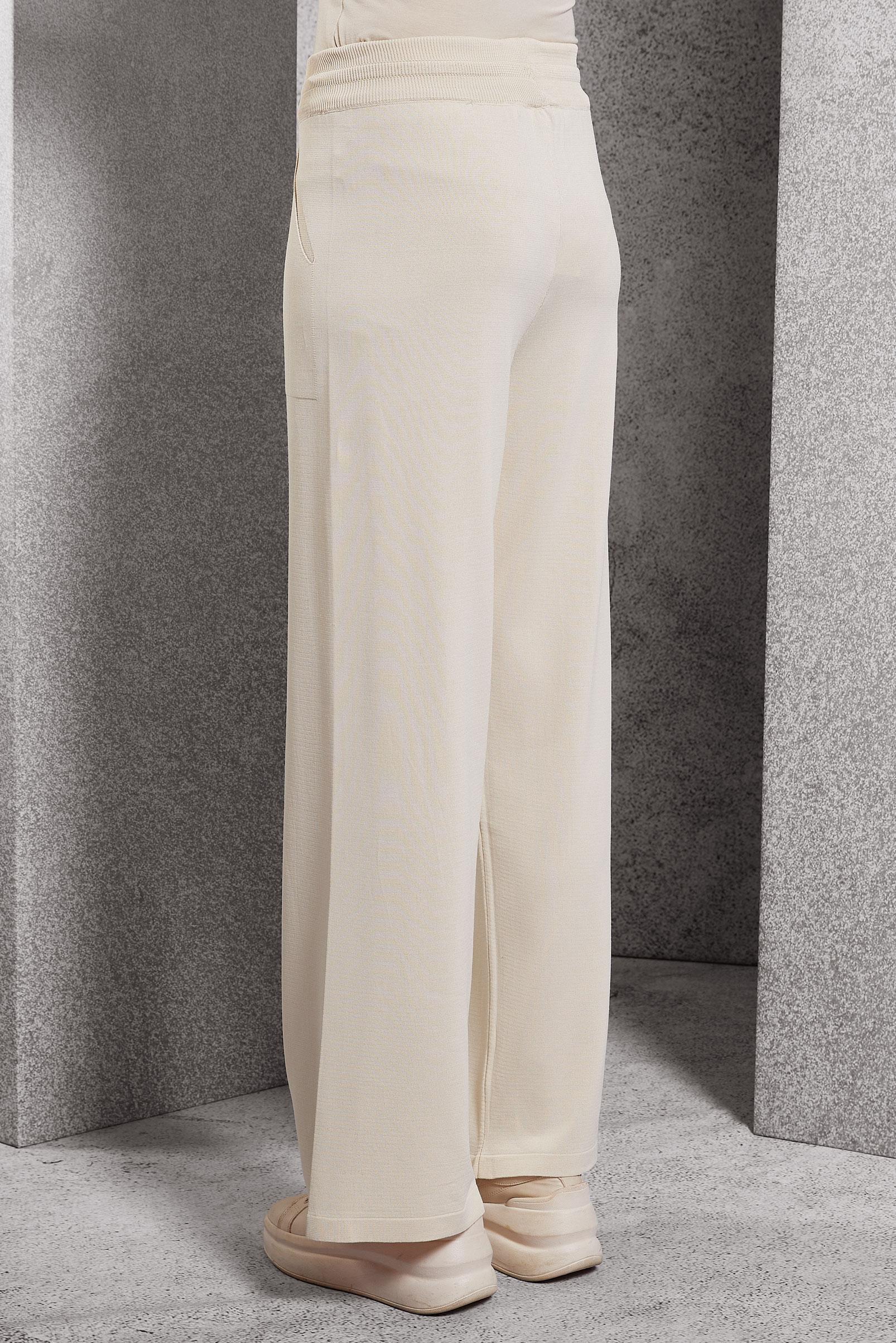 Vêtements hijab BEIGE PANTALON EN TRICOT À TAILLE ÉLASTIQUE 70781