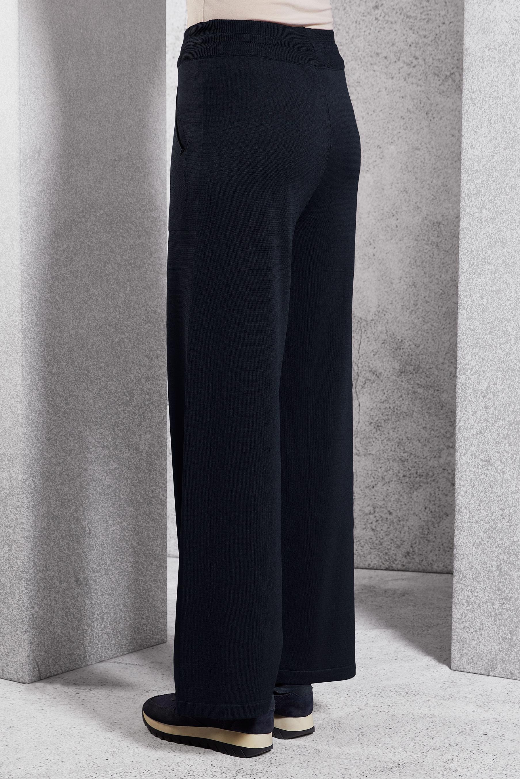 Vêtements hijab BLEU MARINE PANTALON EN TRICOT À TAILLE ÉLASTIQUE 70781