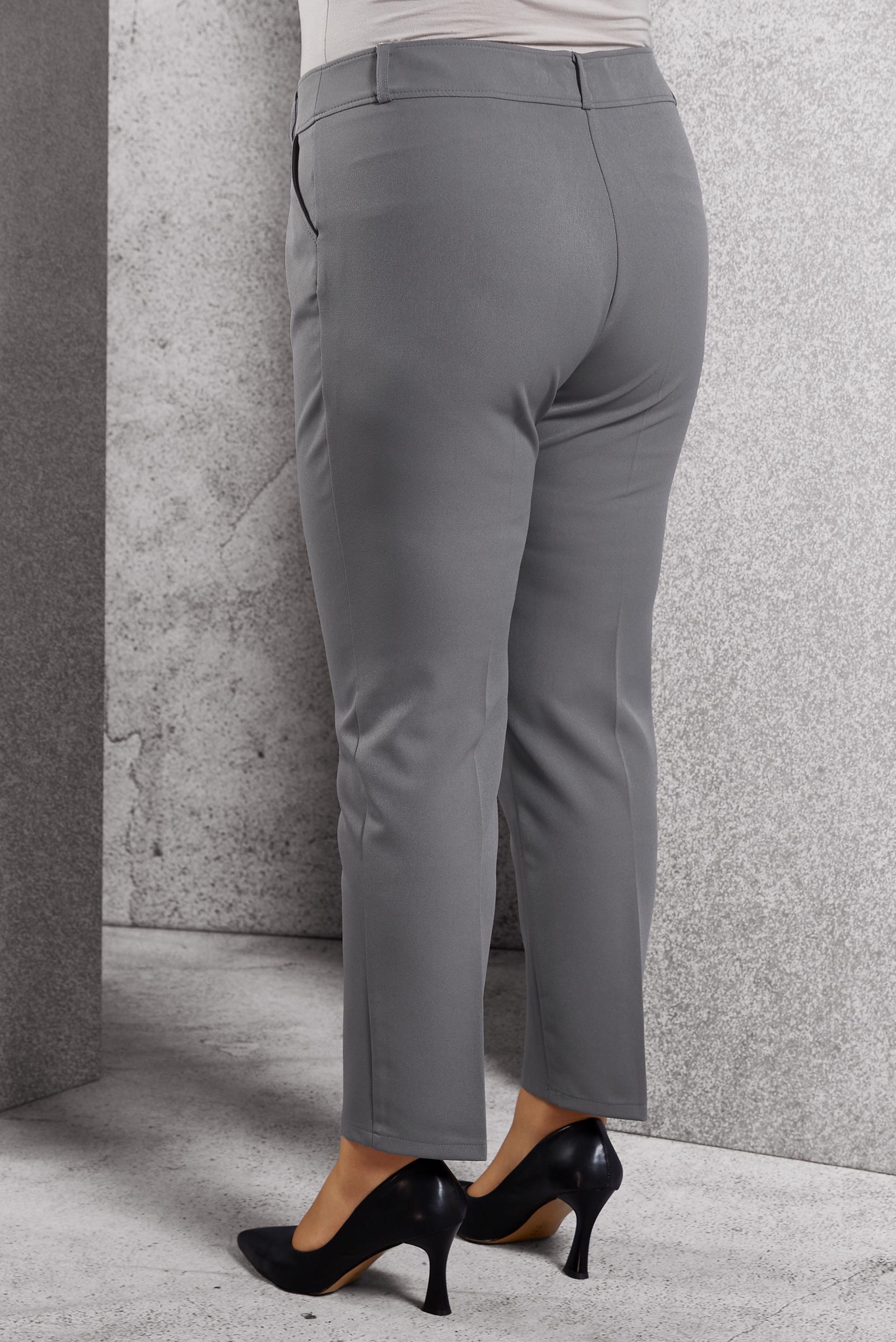 Vêtements hijab GRIS PANTALON COUPE DROITE 70785